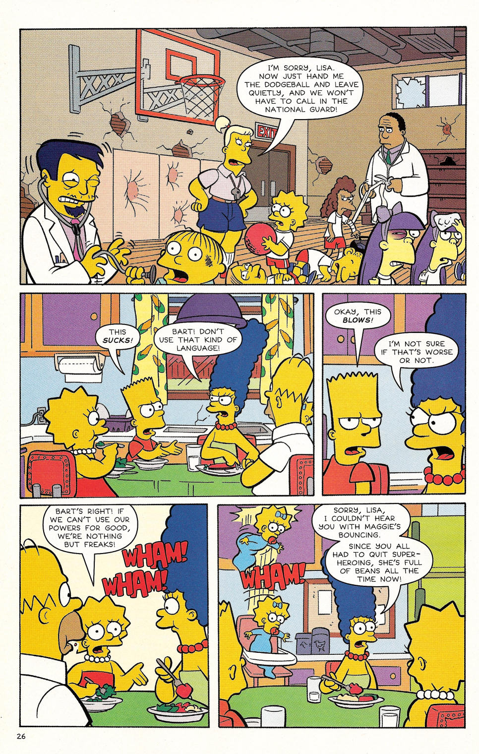 Read online Bongo Comics Presents Simpsons Super Spectacular comic -  Issue #3 - 22