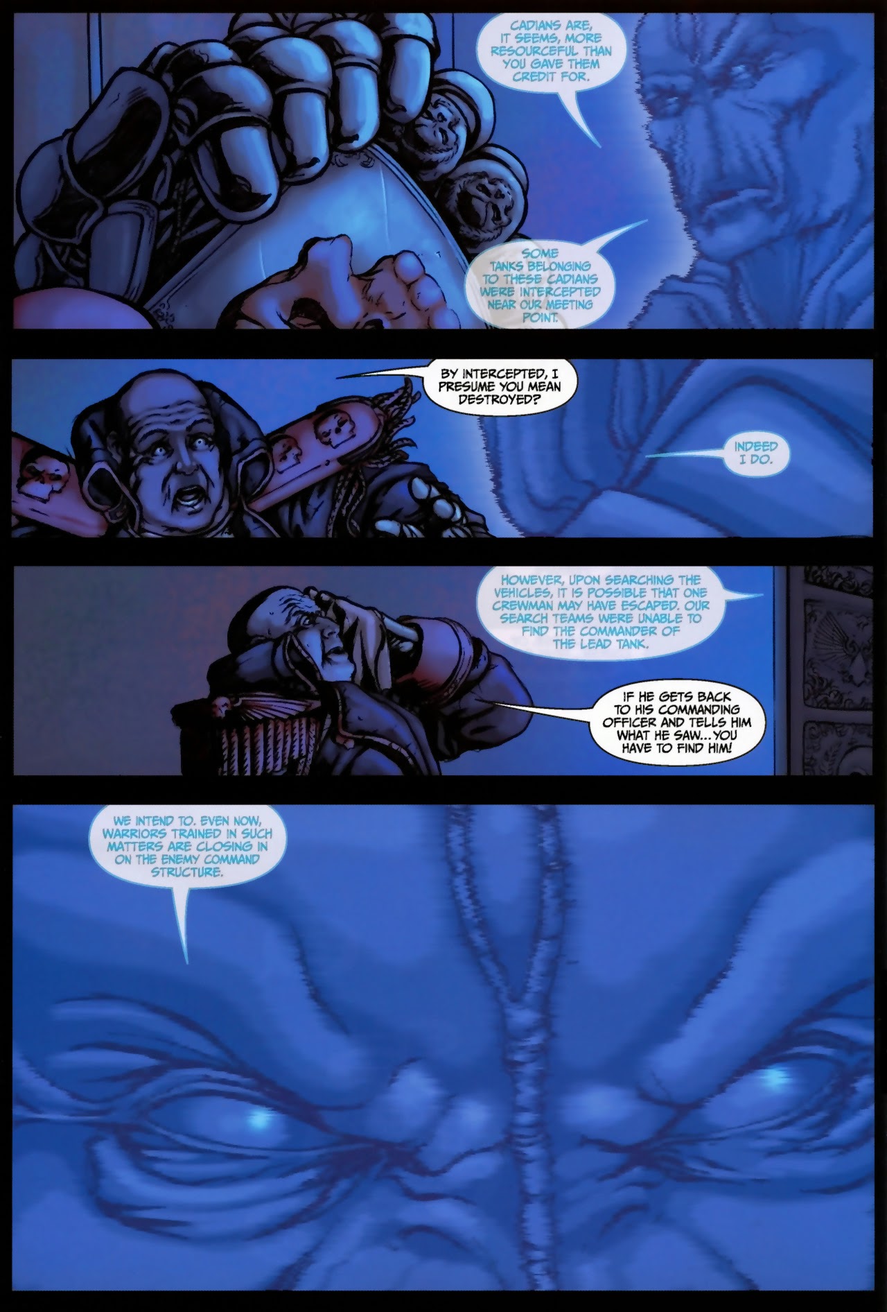 Read online Warhammer 40,000: Fire & Honour comic -  Issue #2 - 12