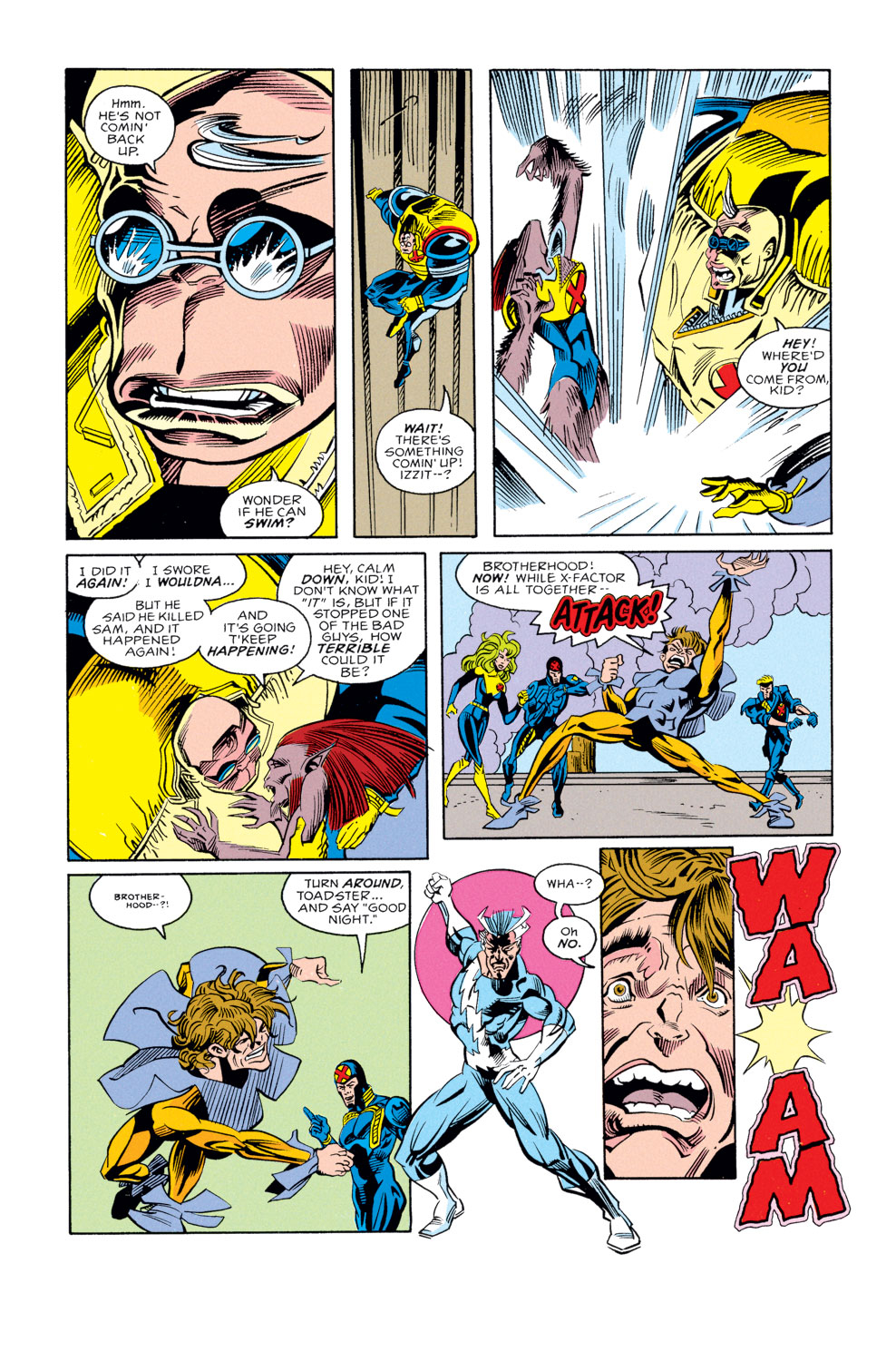 Read online X-Factor (1986) comic -  Issue #82 - 22