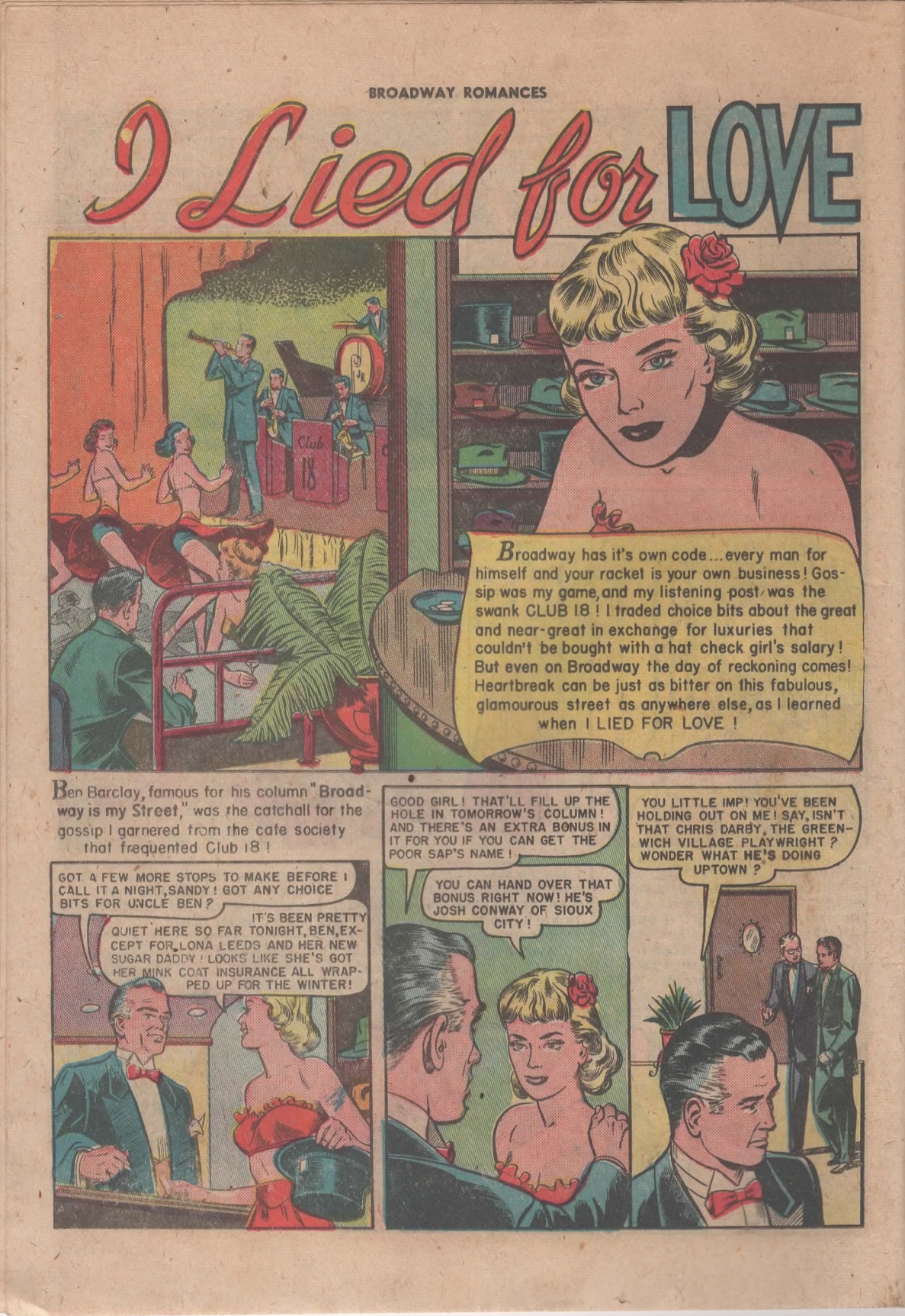 Read online Broadway Romances comic -  Issue #2 - 18