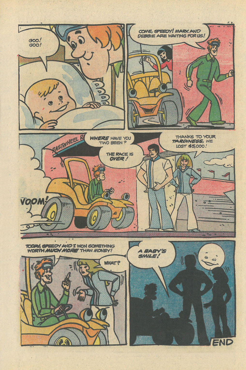 Read online Speed Buggy comic -  Issue #7 - 16