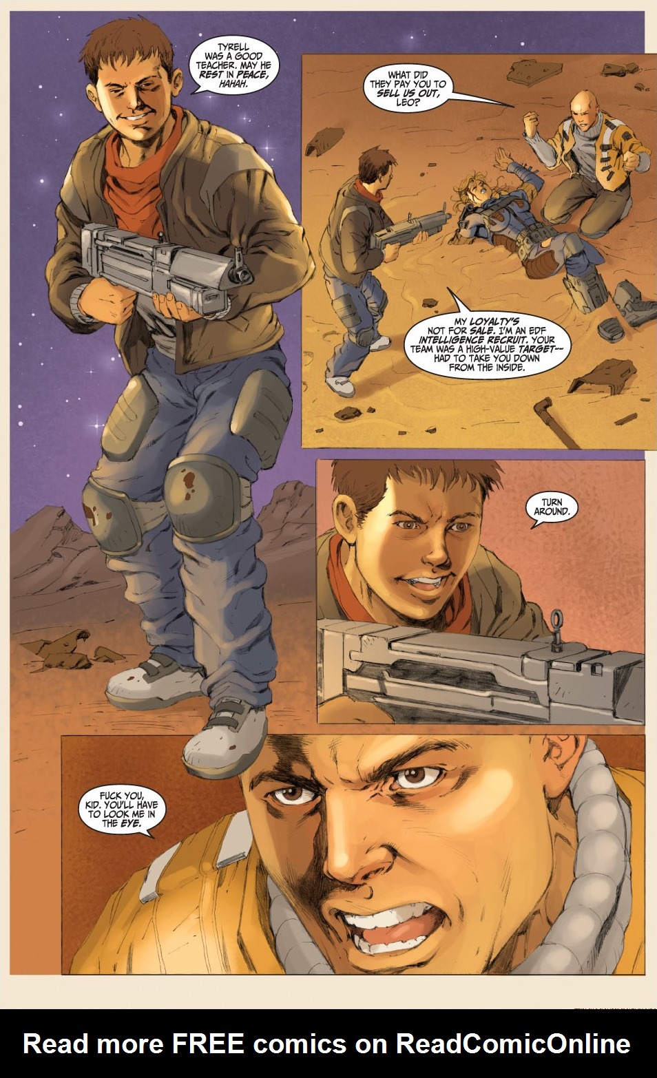 Read online Red Faction: Guerrilla Book #1 ''A Fire On Mars'' comic -  Issue #1 ''A Fire On Mars'' Full - 23