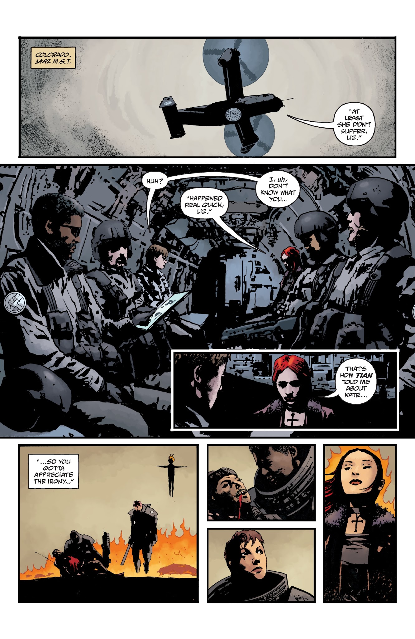 Read online B.P.R.D. The Devil You Know comic -  Issue #5 - 8