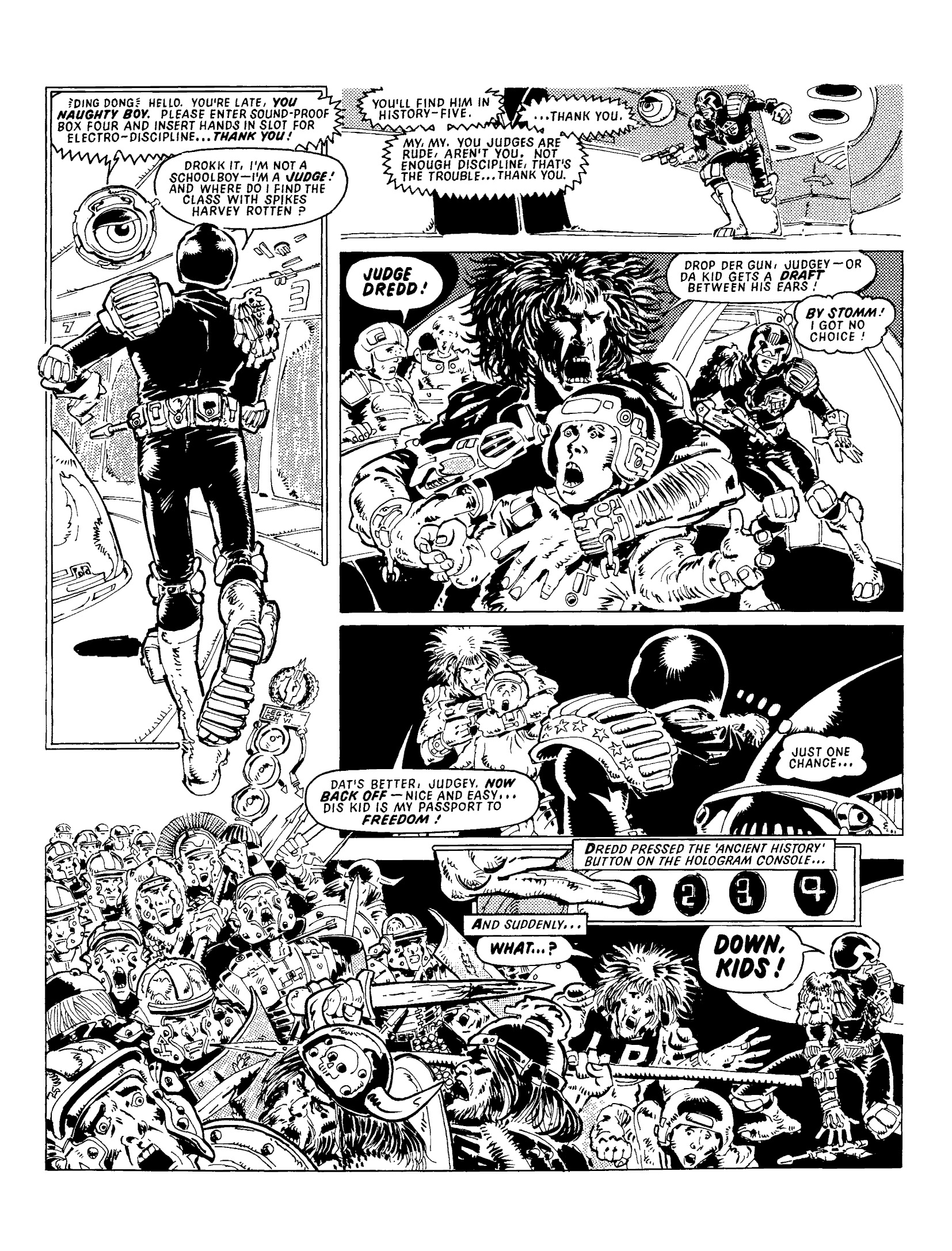 Read online Judge Dredd: The Cursed Earth Uncensored comic -  Issue # TPB - 16