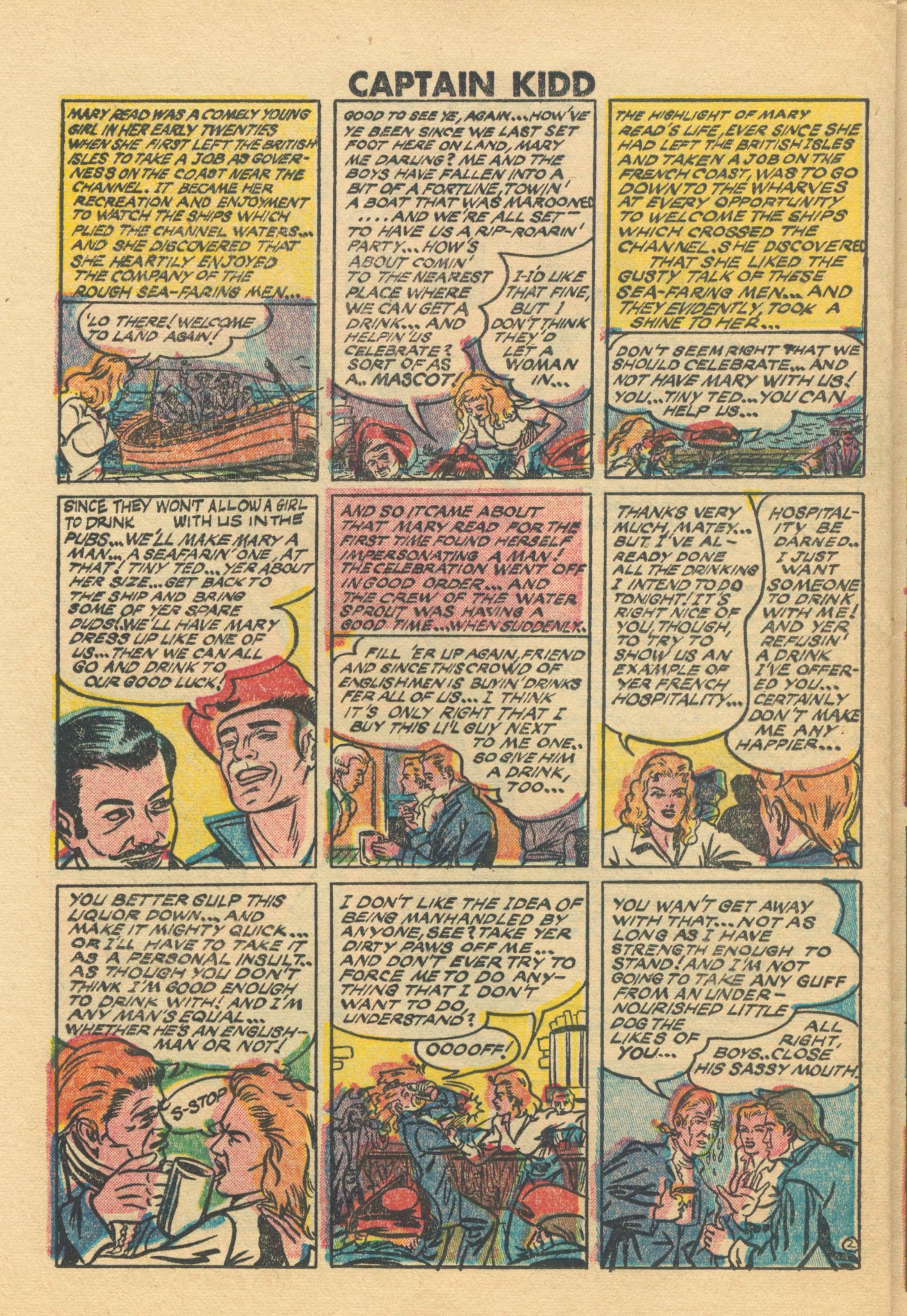 Read online Captain Kidd comic -  Issue #24 - 24