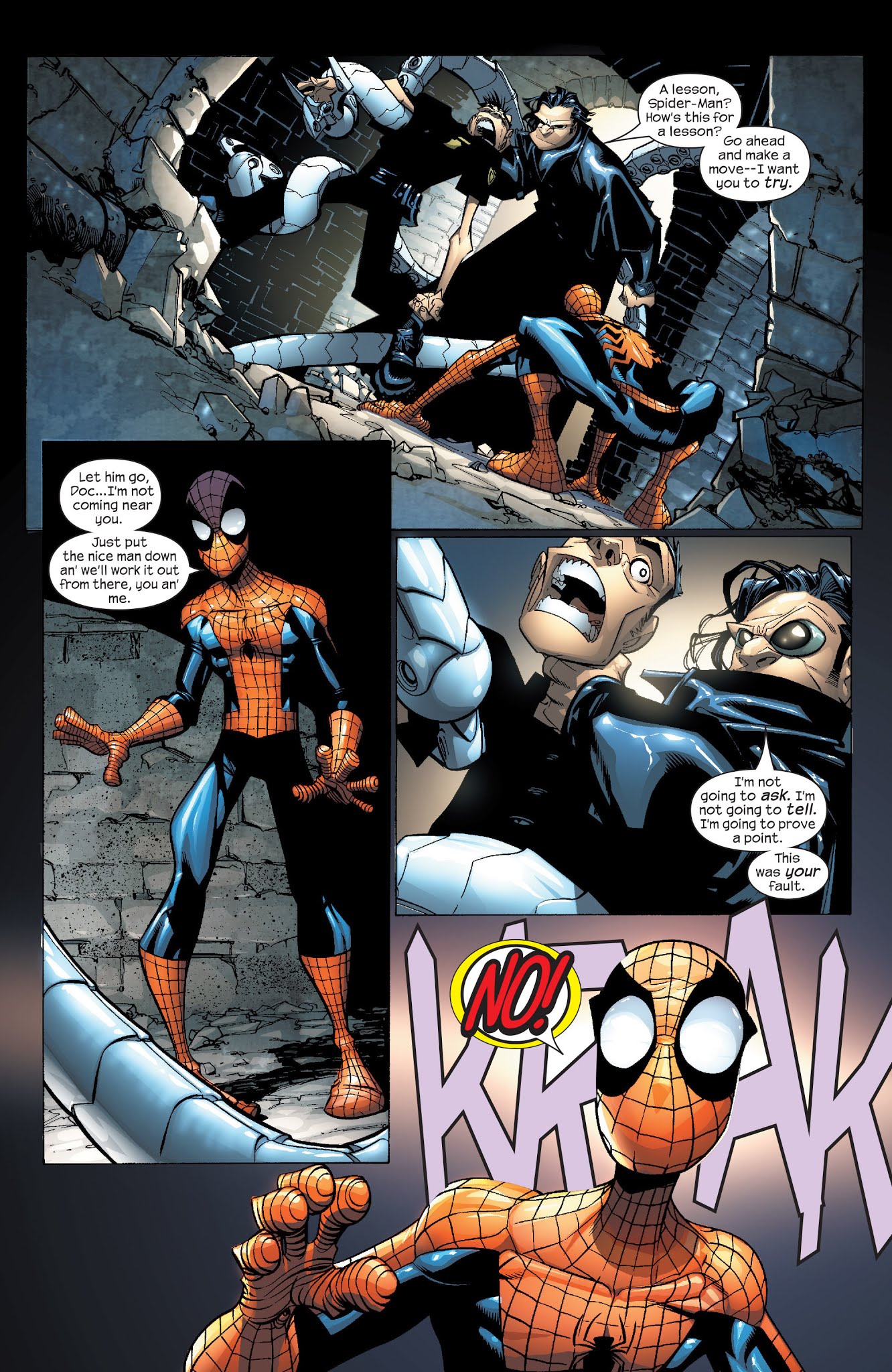Read online The Spectacular Spider-Man (2003) comic -  Issue # _TPB 2 - 114