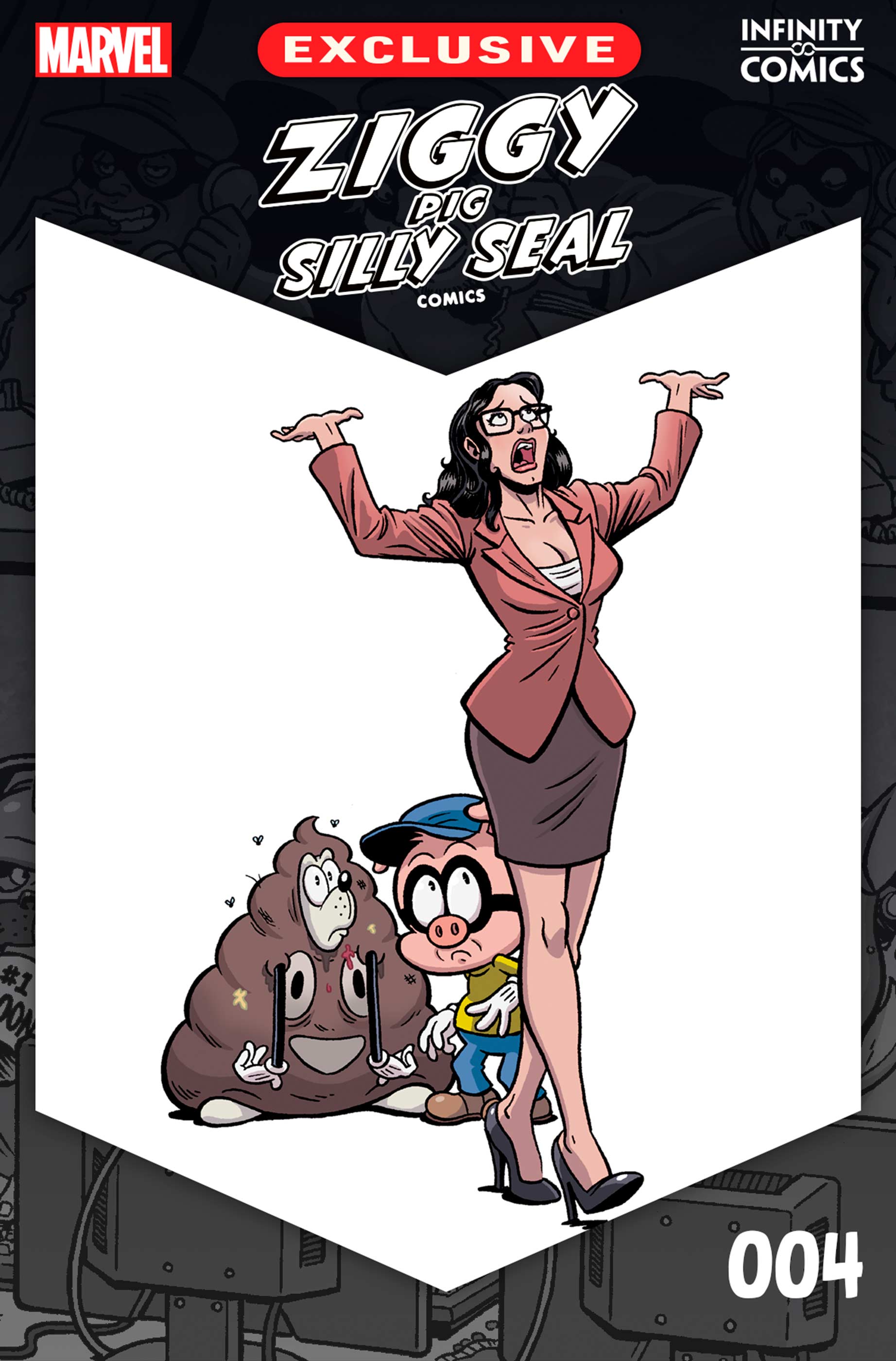 Read online Ziggy Pig and Silly Seal Infinity Comic comic -  Issue #4 - 1