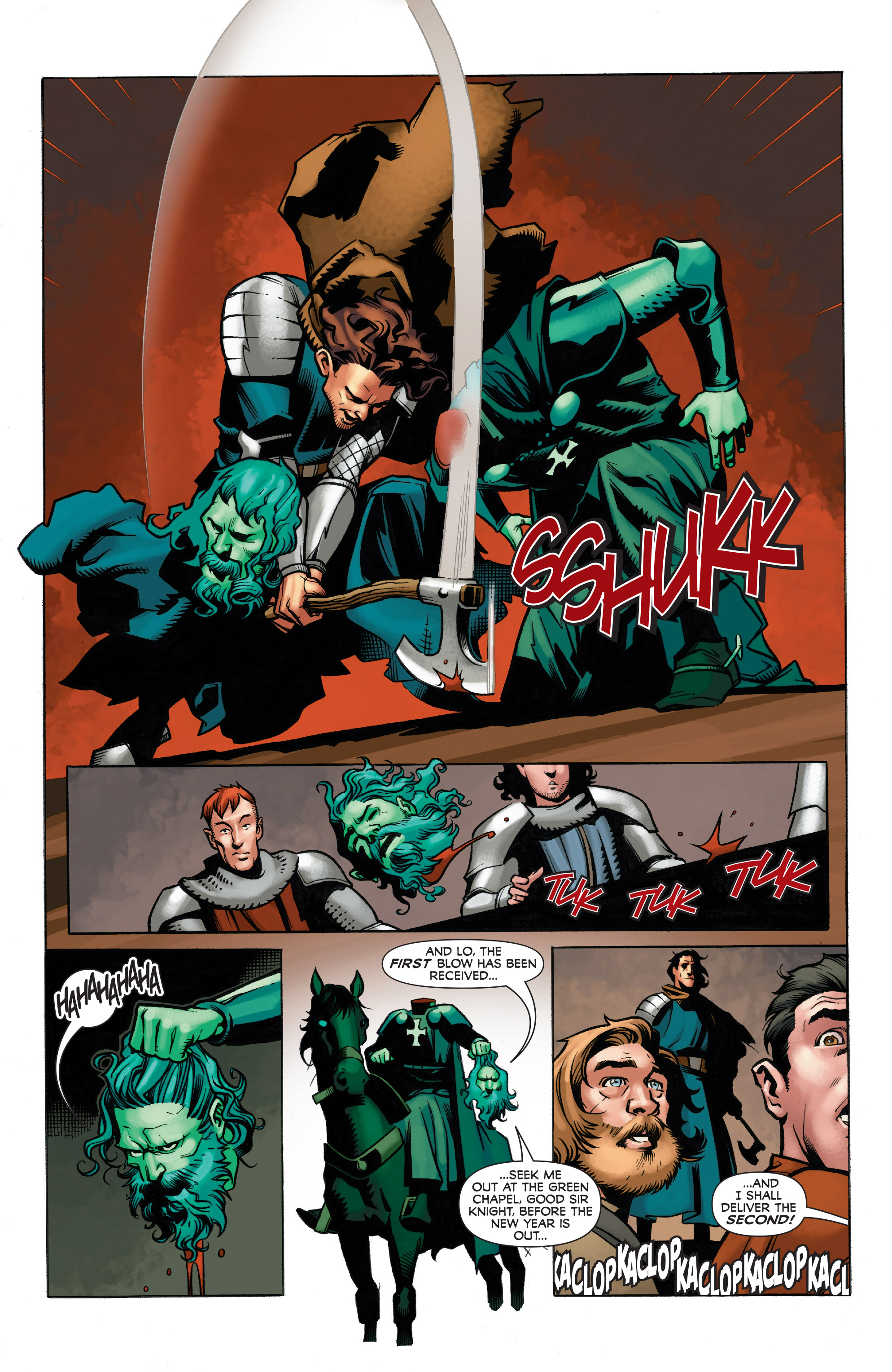 Read online Immortal Brothers: The Tale of the Green Knight comic -  Issue # Full - 9