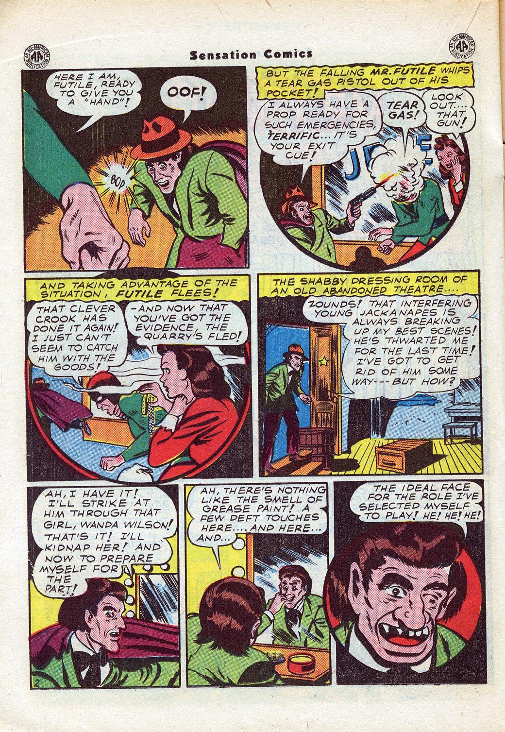 Read online Sensation (Mystery) Comics comic -  Issue #46 - 30