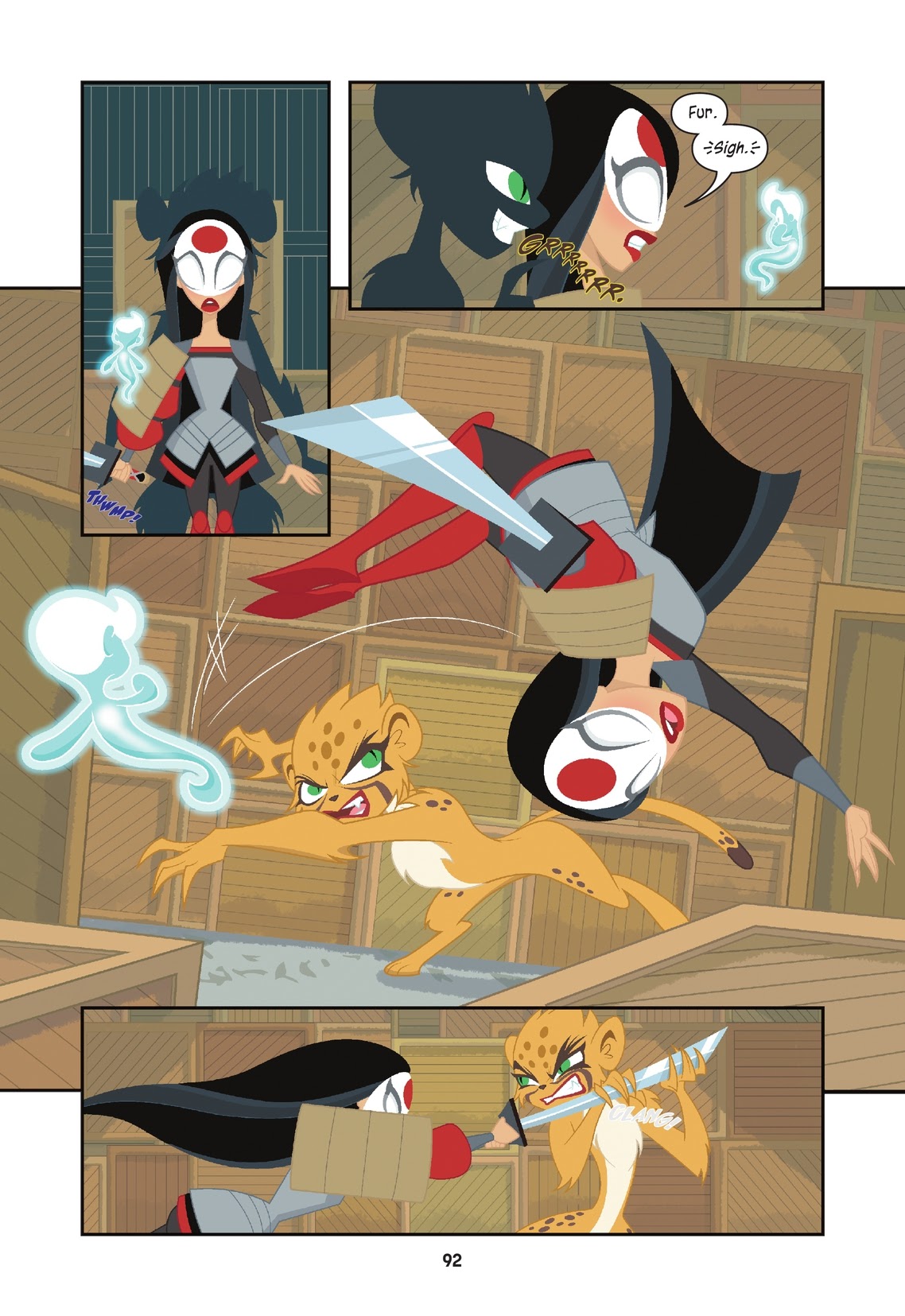 Read online DC Super Hero Girls: Ghosting comic -  Issue # TPB (Part 1) - 92