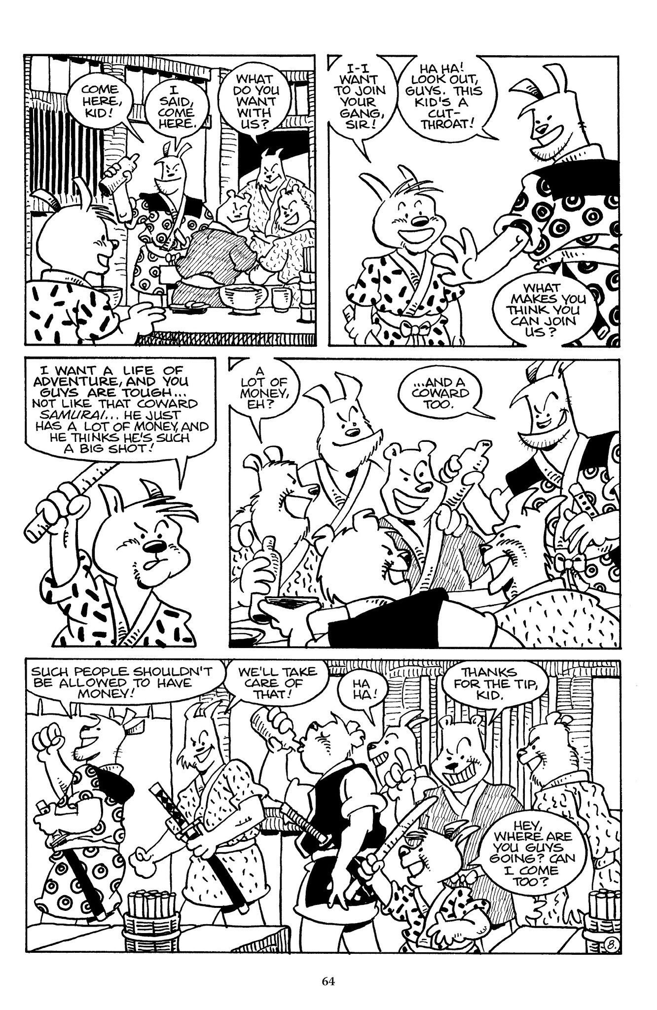 Read online The Usagi Yojimbo Saga comic -  Issue # TPB 3 - 63