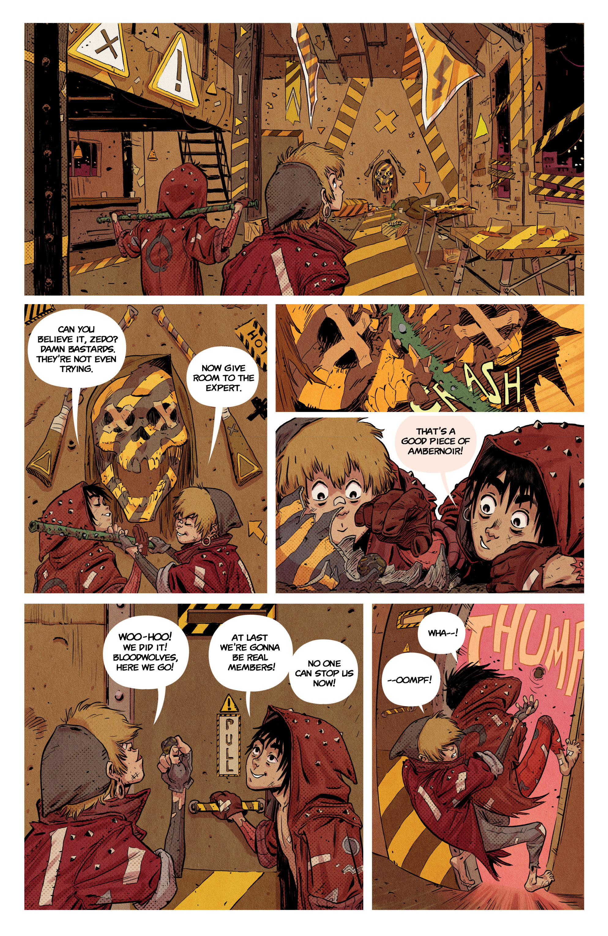 Read online Giants comic -  Issue # _TPB - 13