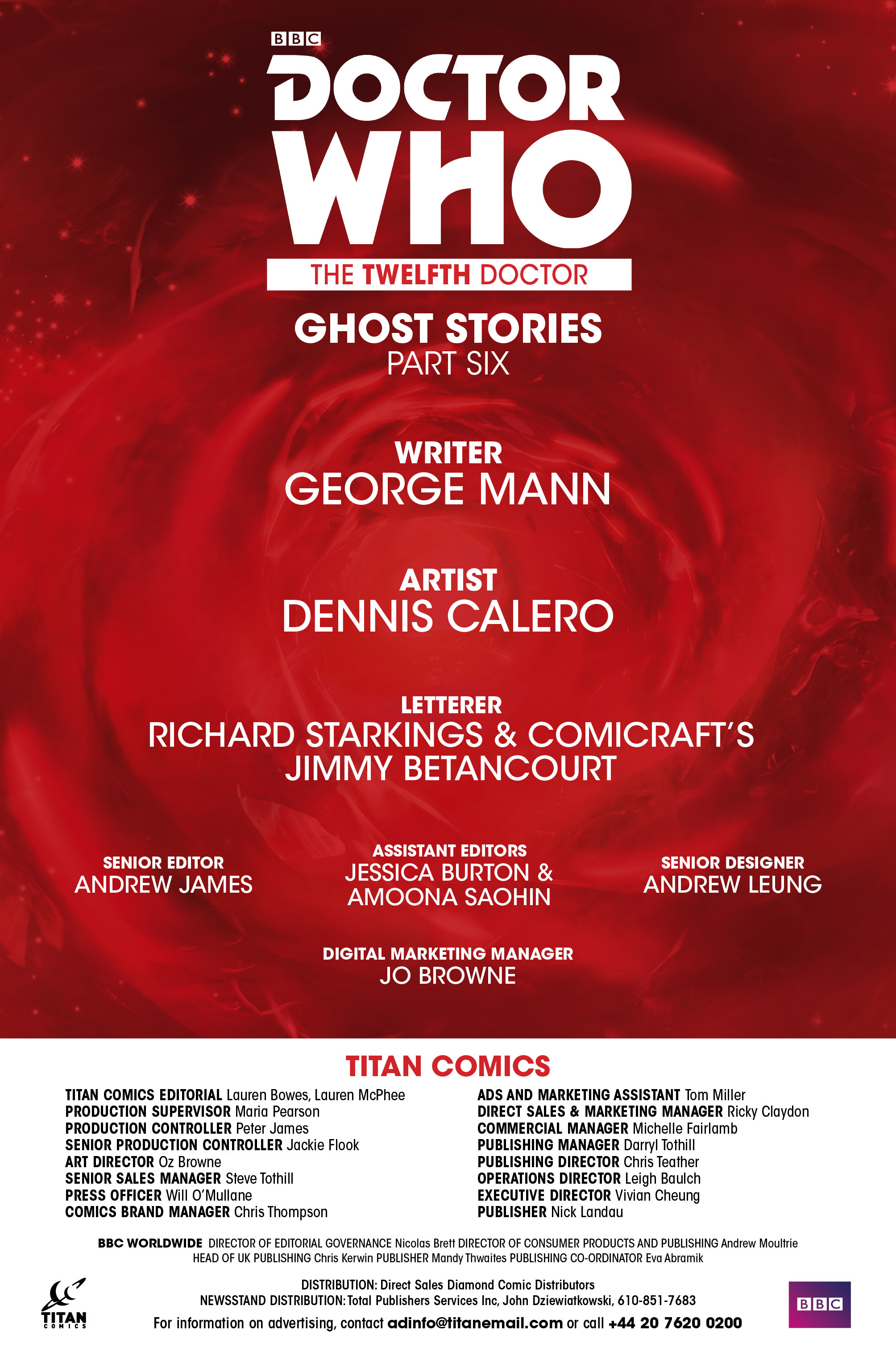 Read online Doctor Who: Ghost Stories comic -  Issue #6 - 14