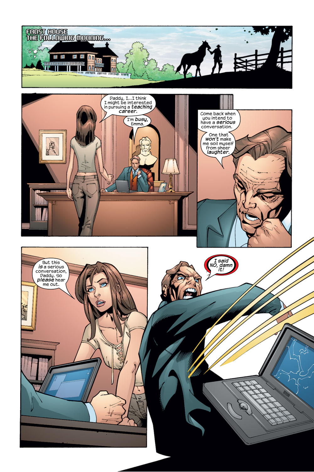 Read online Emma Frost comic -  Issue #3 - 12