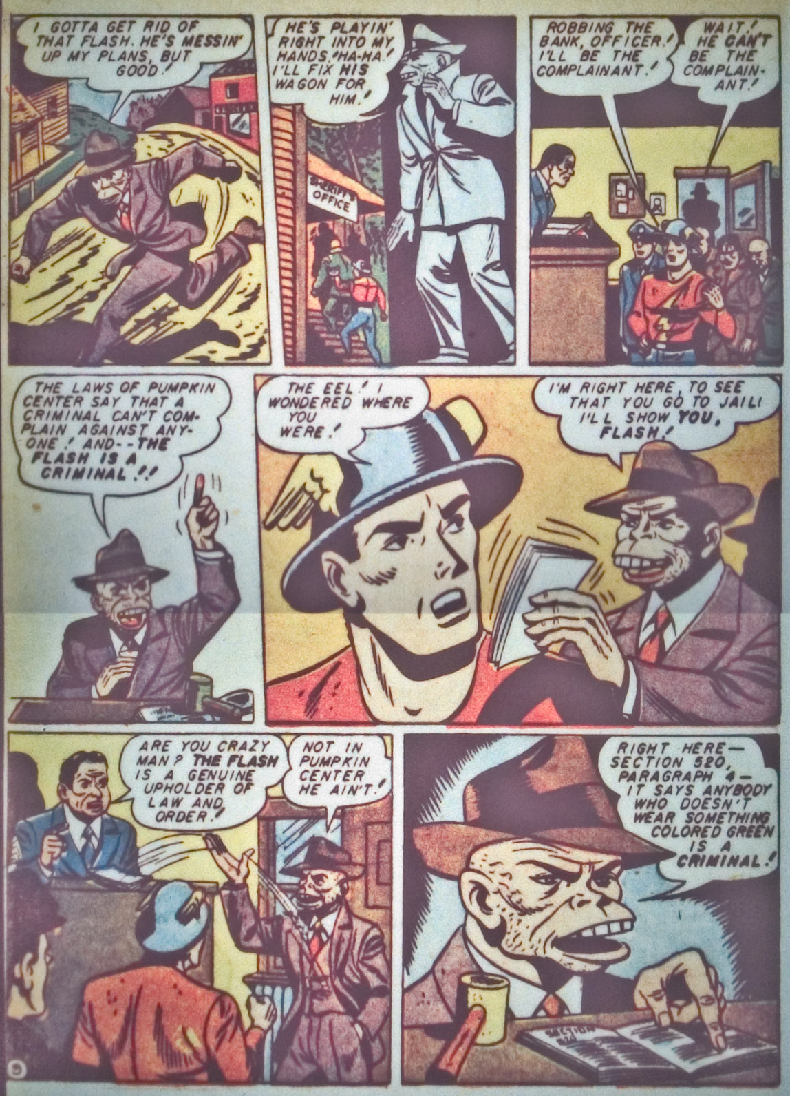 Read online Comic Cavalcade comic -  Issue #3 - 86