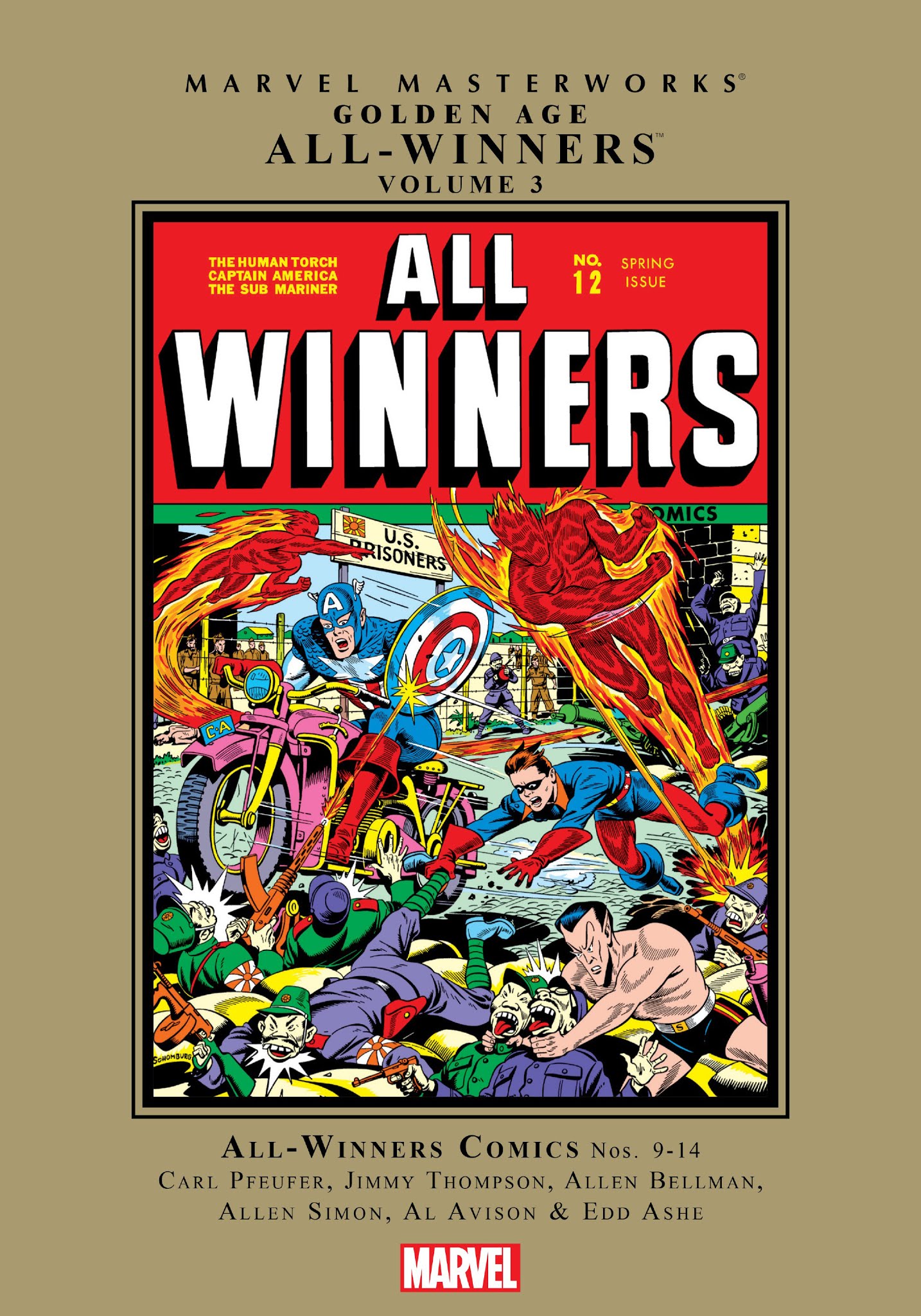 Read online Marvel Masterworks: Golden Age All Winners comic -  Issue # TPB 3 (Part 1) - 1