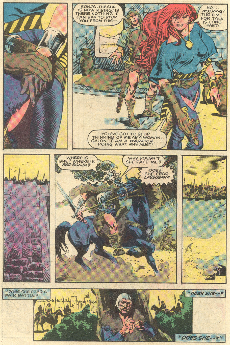 Read online Red Sonja (3rd Series) comic -  Issue #3 - 21