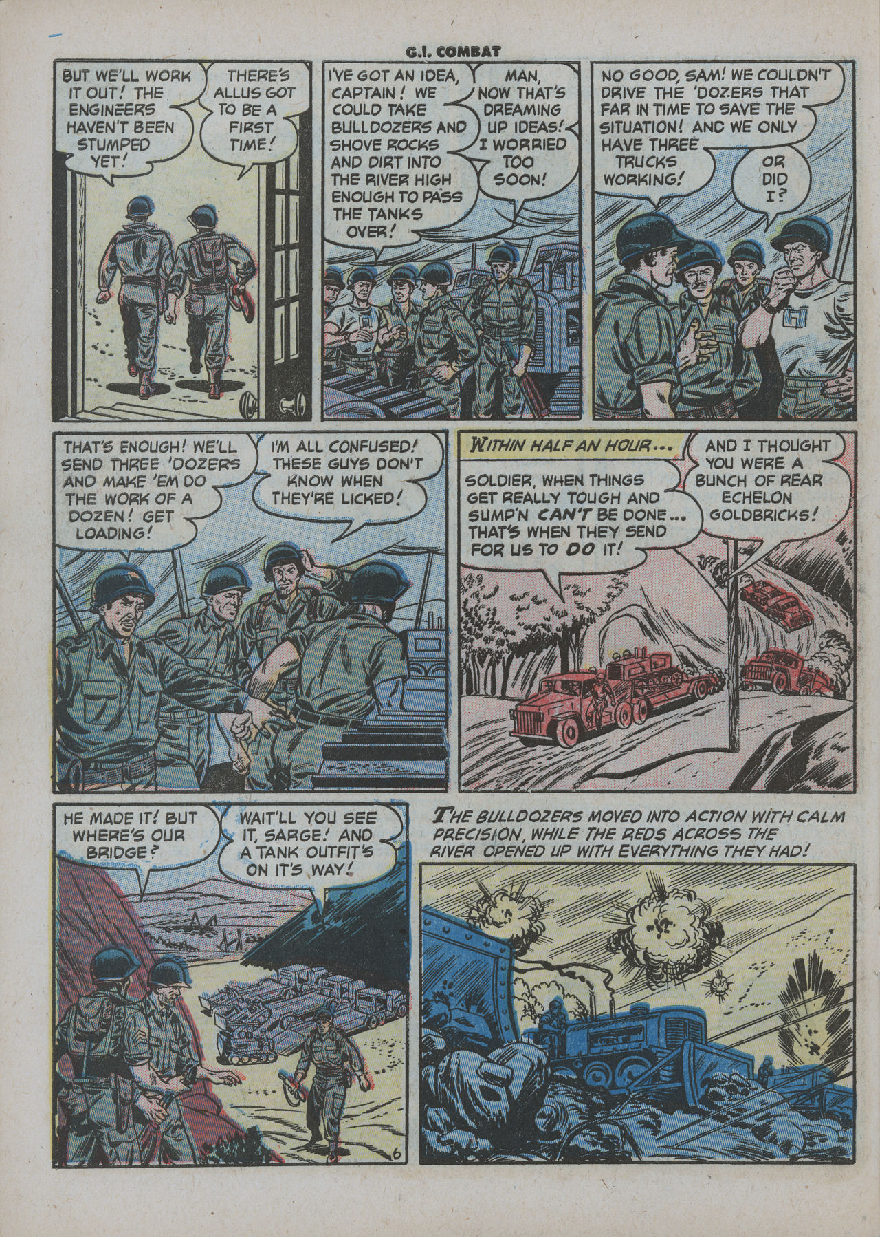 Read online G.I. Combat (1952) comic -  Issue #4 - 8