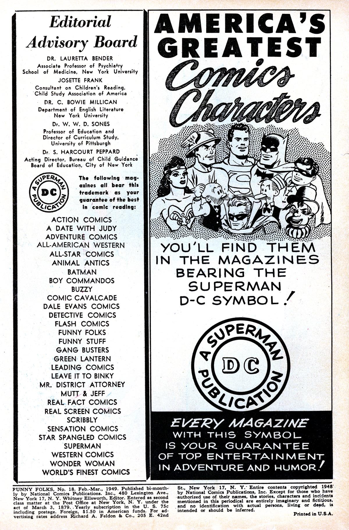 Read online Funny Folks comic -  Issue #18 - 2