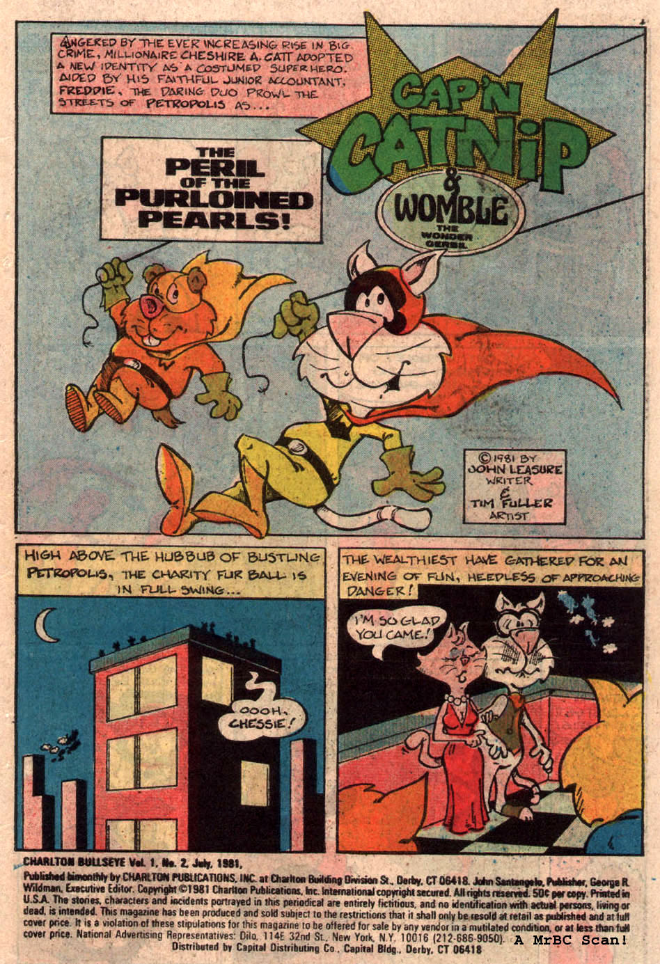 Read online Charlton Bullseye (1981) comic -  Issue #2 - 2