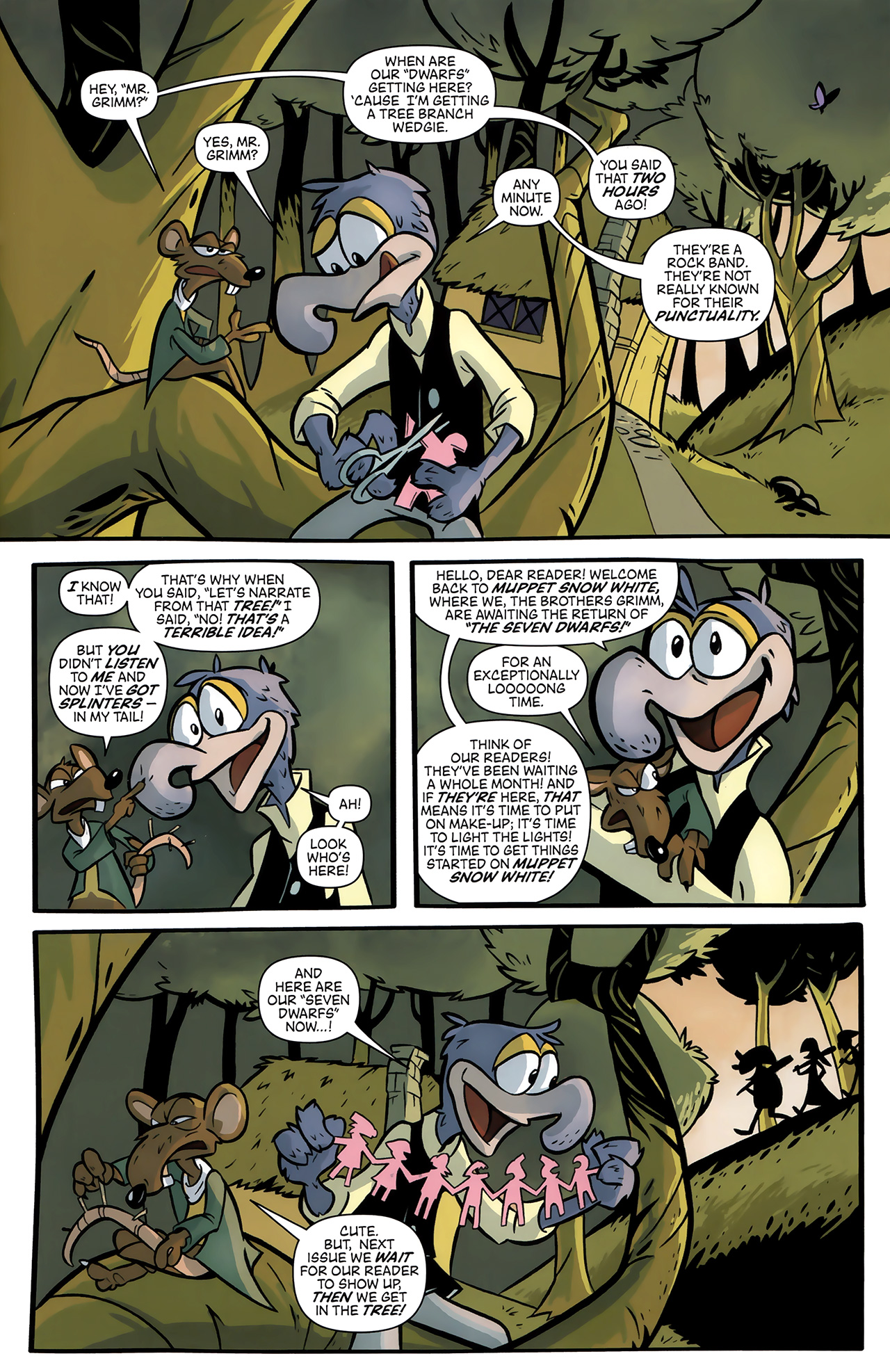 Read online Muppet Snow White comic -  Issue #2 - 4