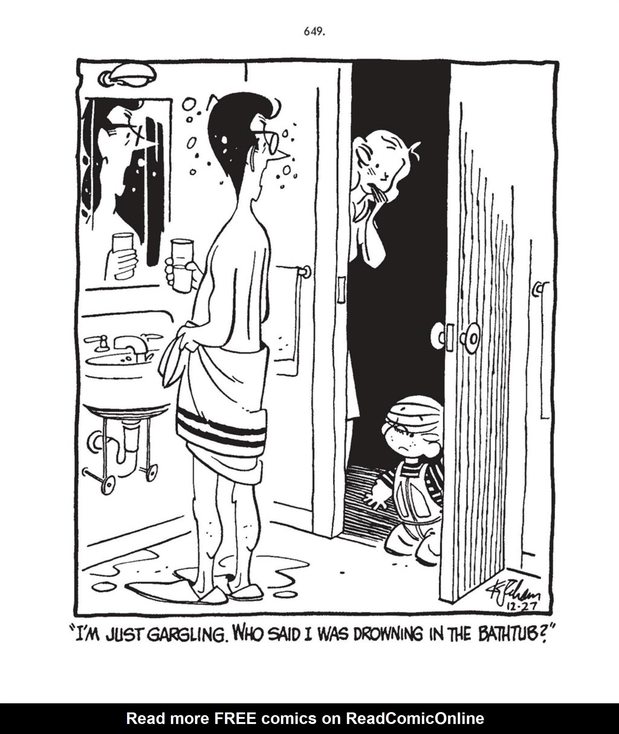 Read online Hank Ketcham's Complete Dennis the Menace comic -  Issue # TPB 2 (Part 7) - 75