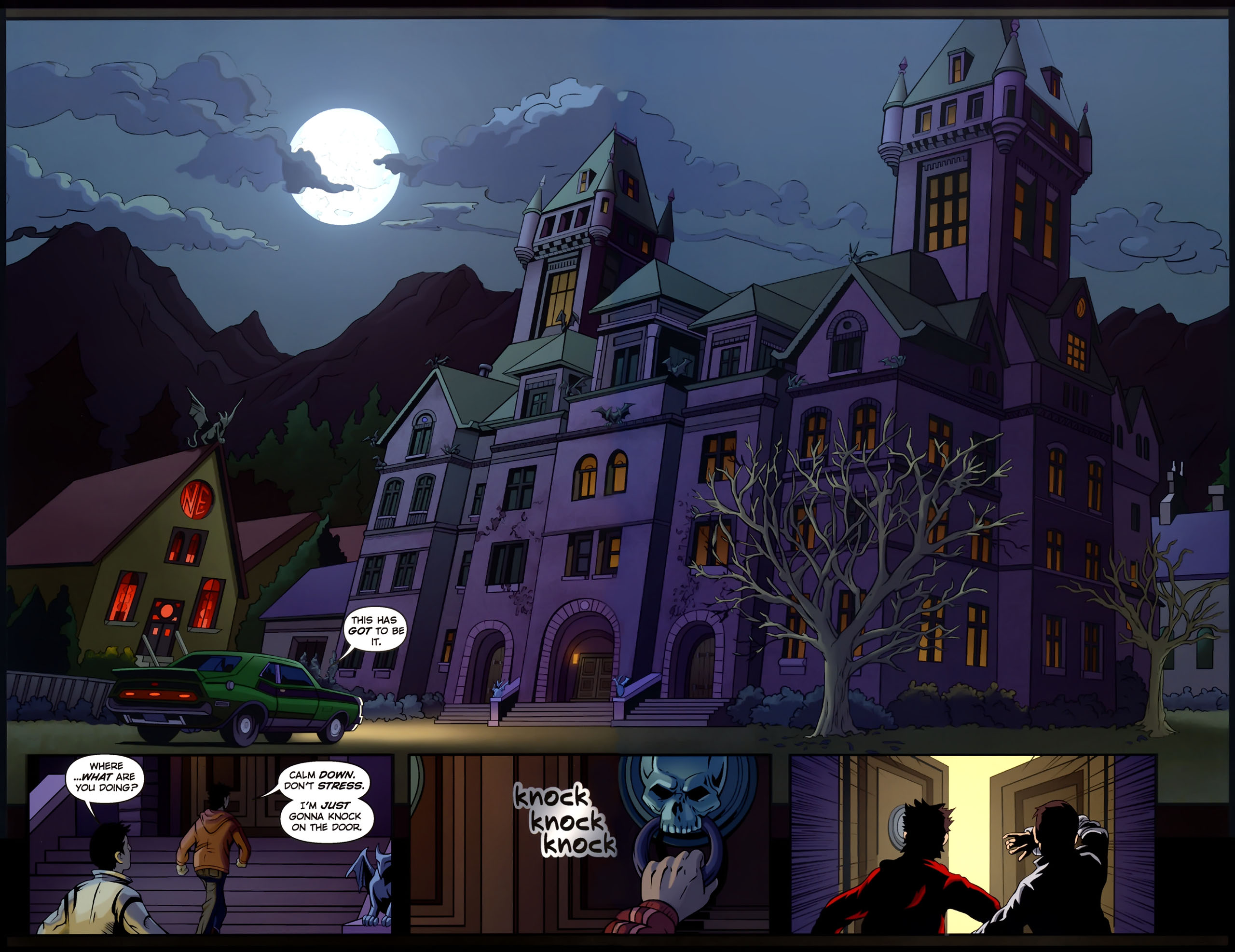 Read online Necessary Evil comic -  Issue #1 - 14