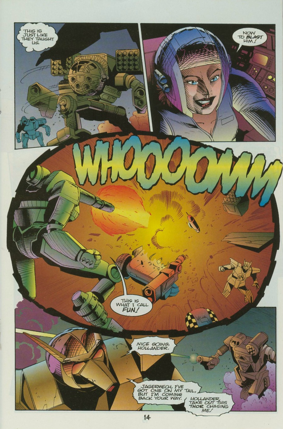 Read online Battletech: Fallout comic -  Issue #1 - 17