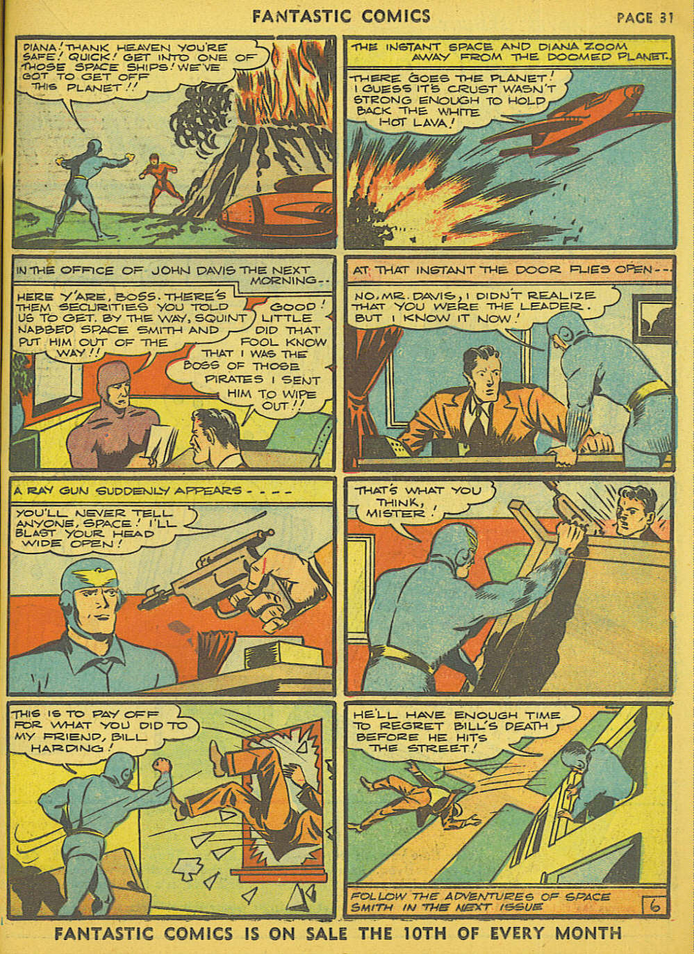 Read online Fantastic Comics comic -  Issue #15 - 26