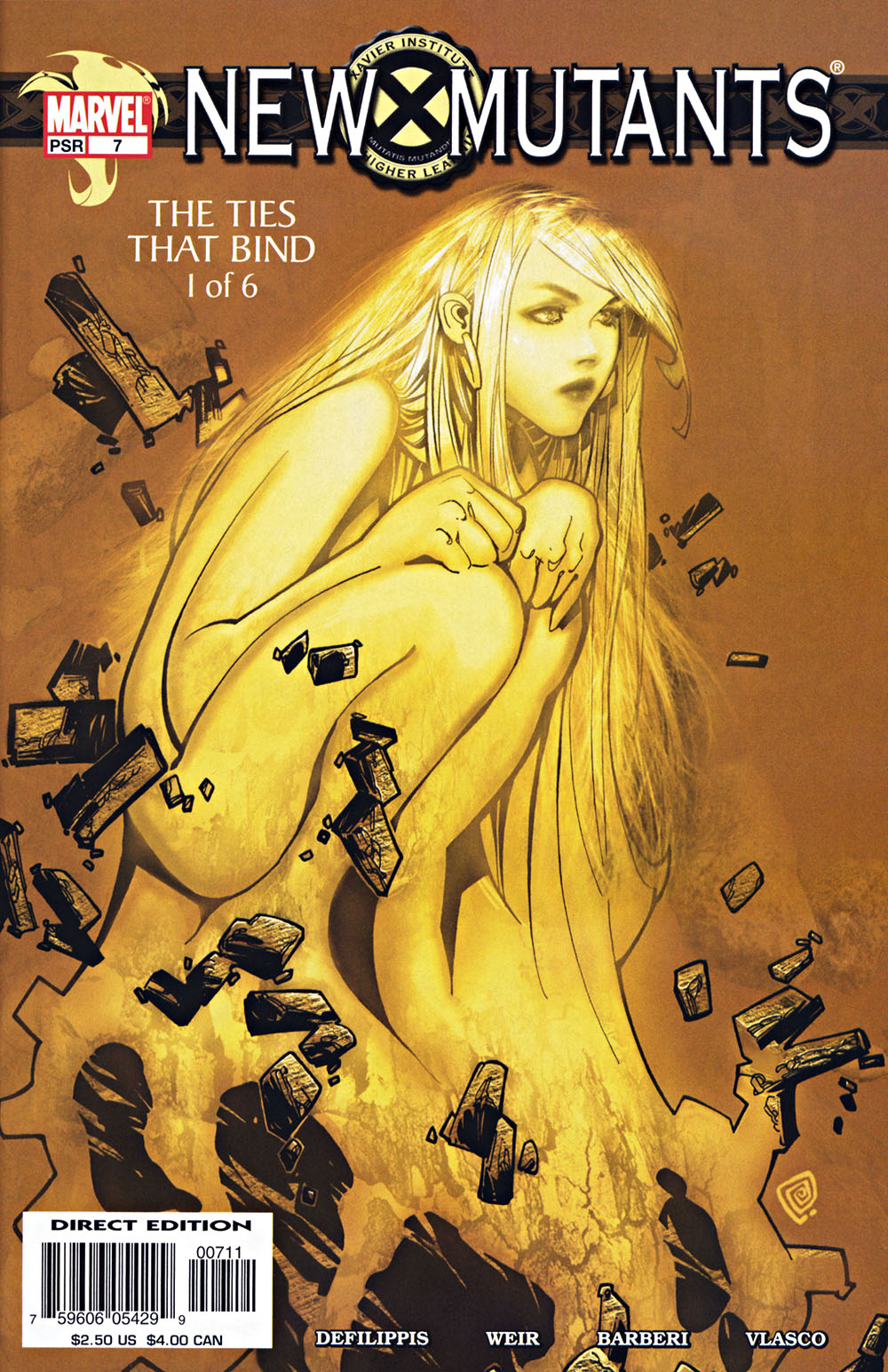 Read online New Mutants (2003) comic -  Issue #7 - 1