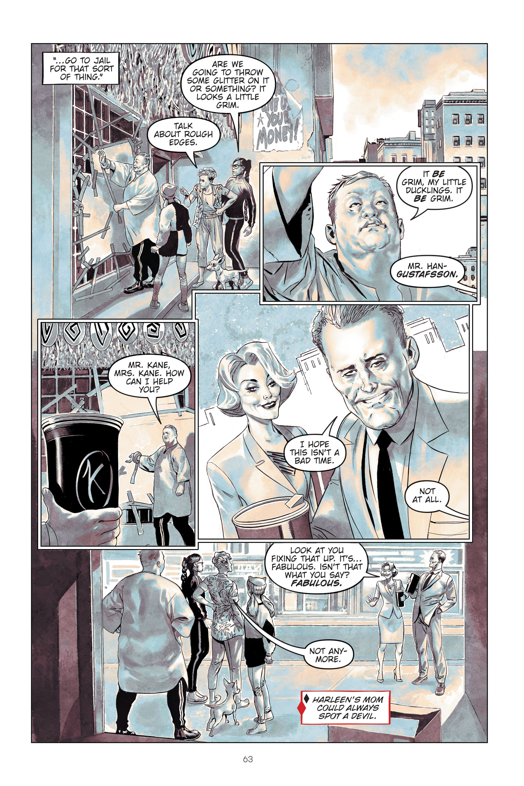 Read online Harley Quinn: Breaking Glass comic -  Issue # TPB (Part 1) - 64