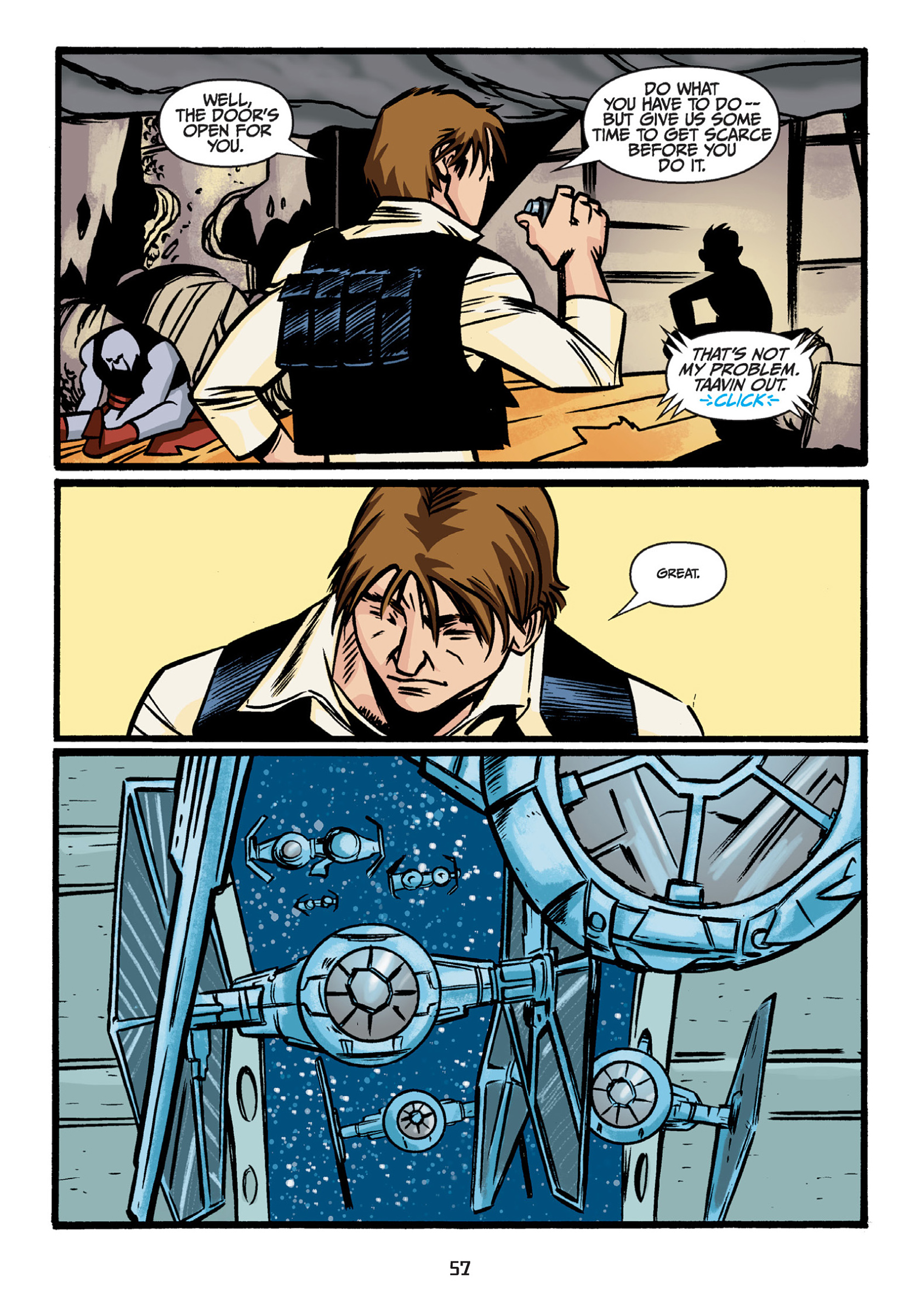 Read online Star Wars Adventures comic -  Issue # Issue Han Solo and the Hollow Moon of Khorya - 59