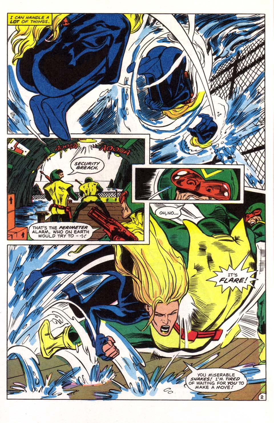Read online Flare (1990) comic -  Issue #4 - 4