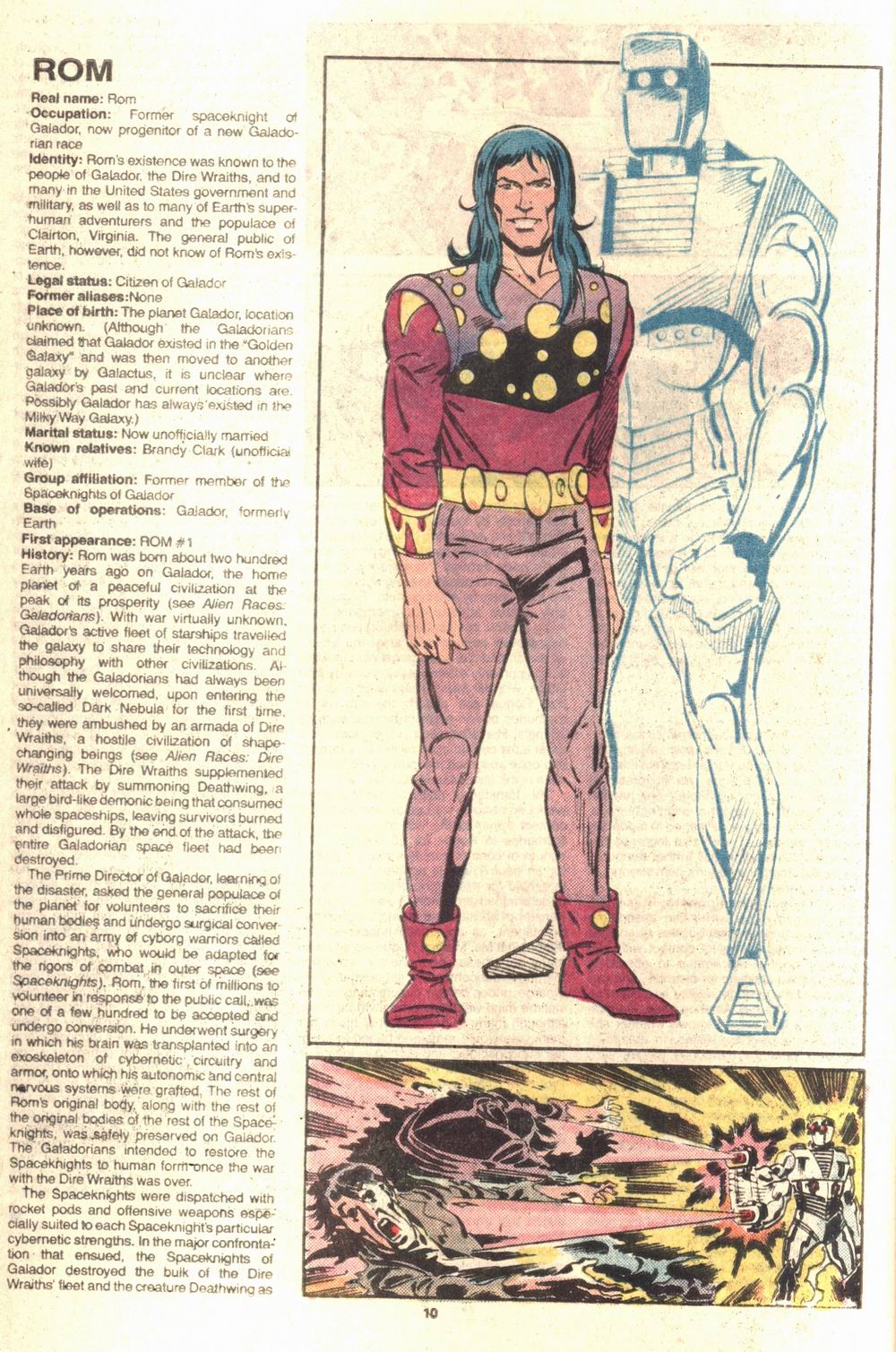 Read online The Official Handbook of the Marvel Universe Deluxe Edition comic -  Issue #11 - 12