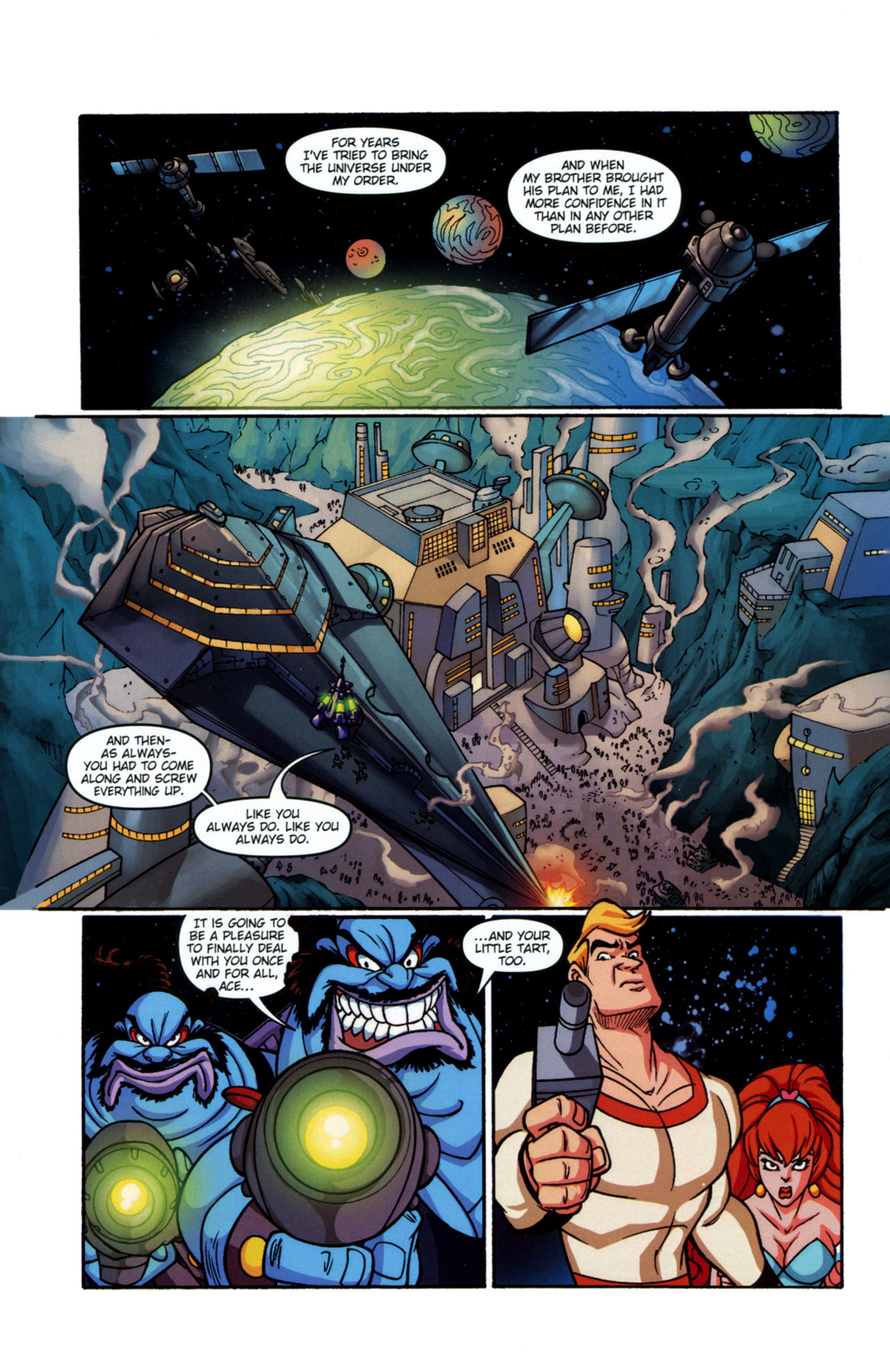 Read online Don Bluth Presents Space Ace comic -  Issue #6 - 3