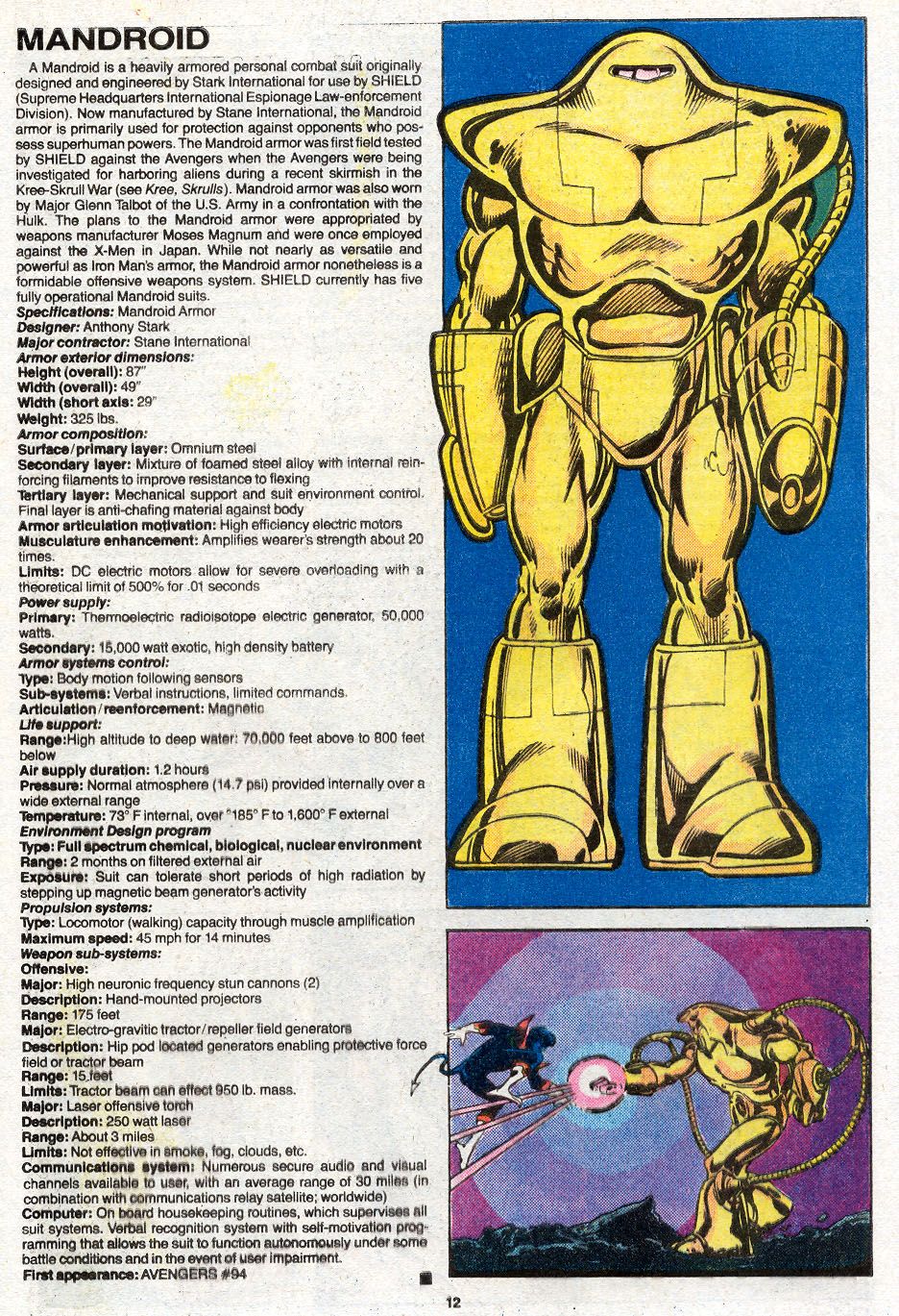 The Official Handbook of the Marvel Universe Deluxe Edition issue 8 - Page 14