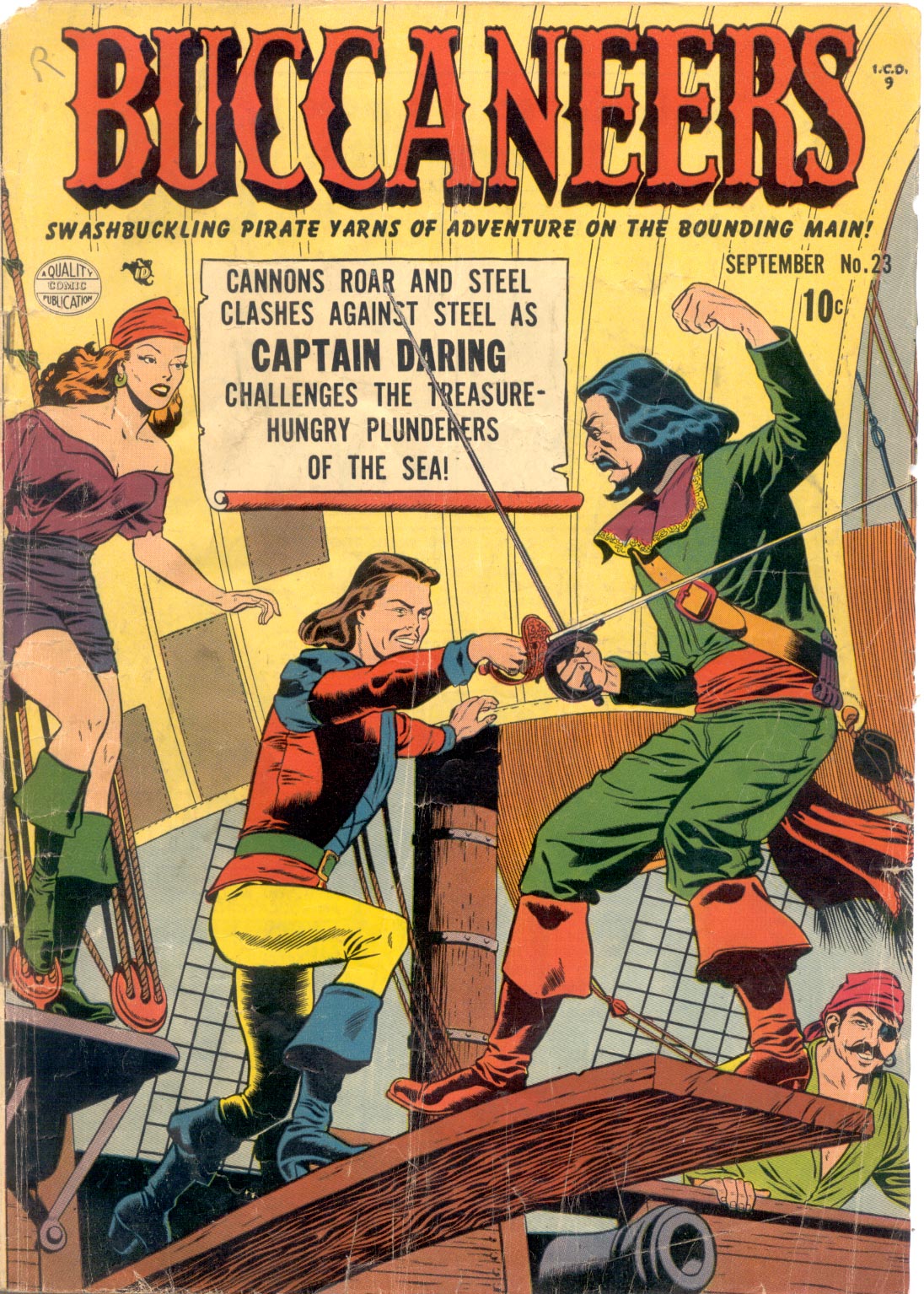 Read online Buccaneers comic -  Issue #23 - 1