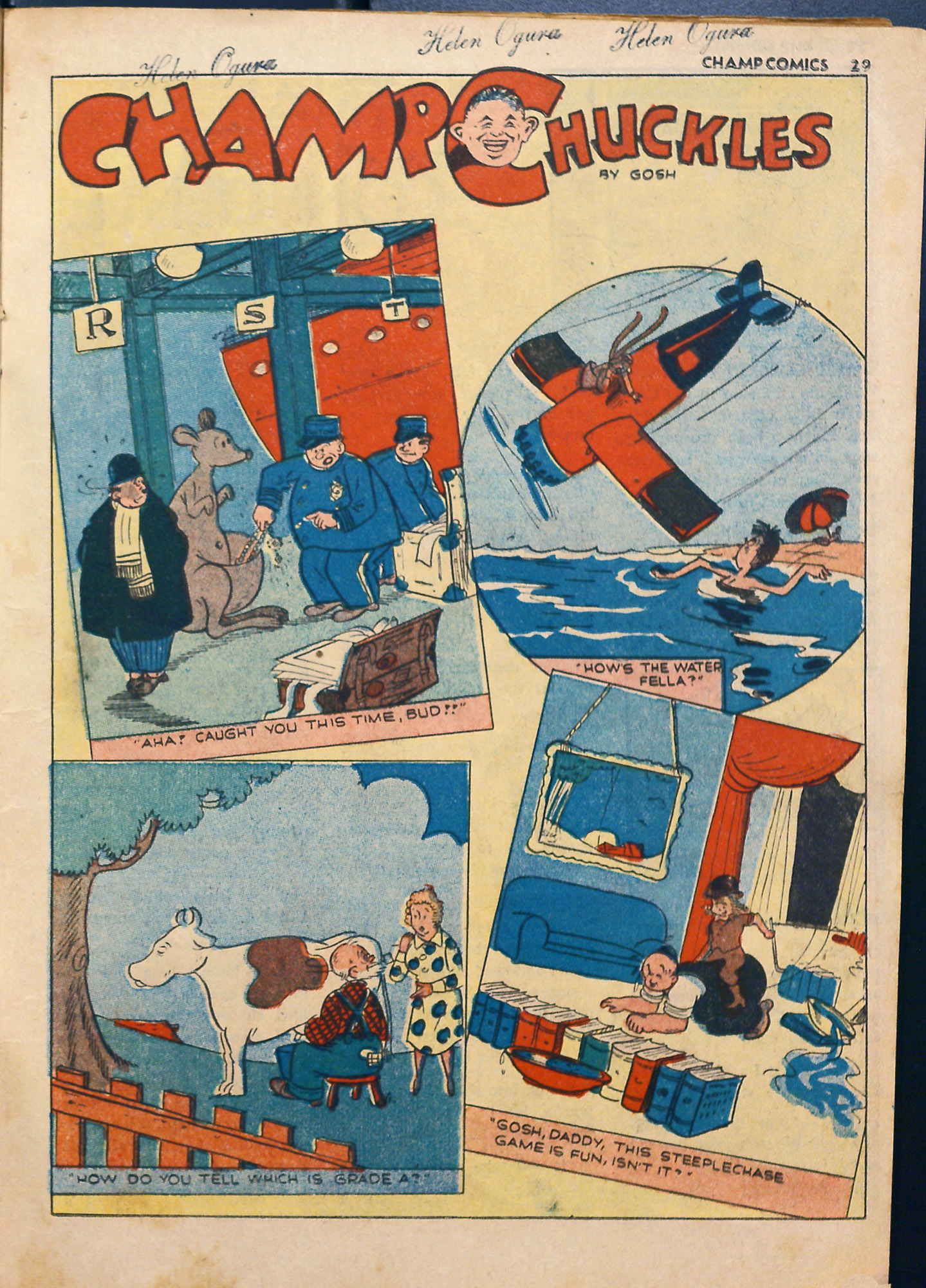 Read online Champ Comics comic -  Issue #16 - 31