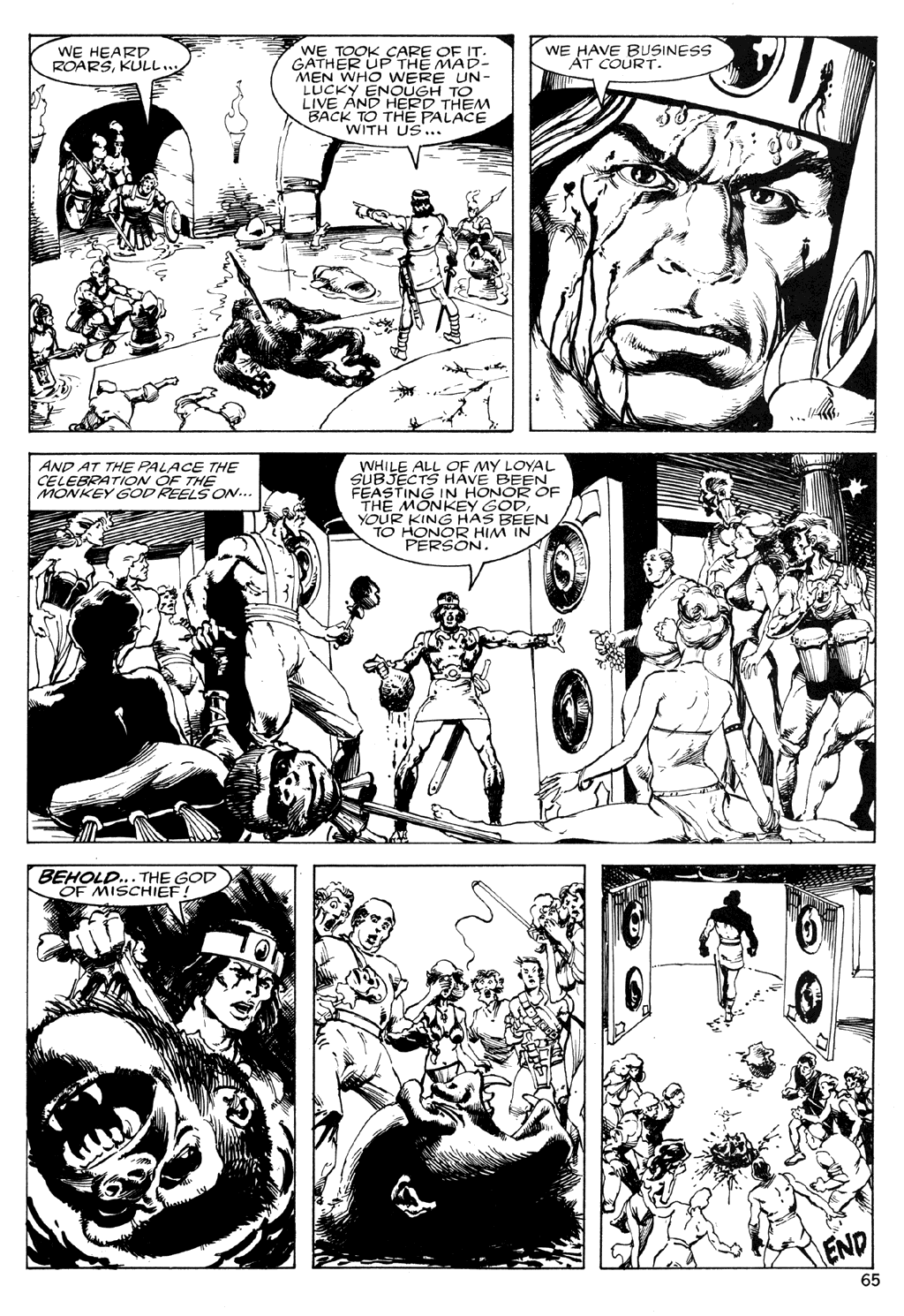 Read online The Savage Sword Of Conan comic -  Issue #120 - 66