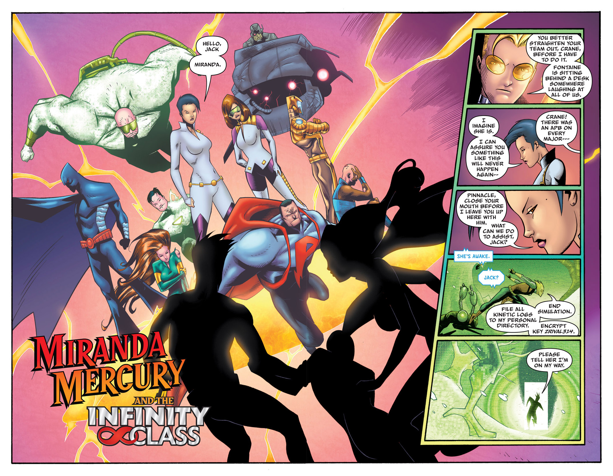 Read online The Many Adventures of Miranda Mercury: Time Runs Out comic -  Issue # TPB - 111