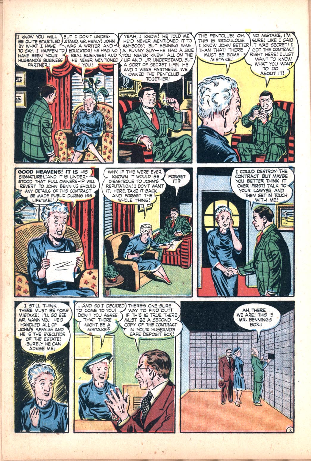 Read online Daredevil (1941) comic -  Issue #37 - 24