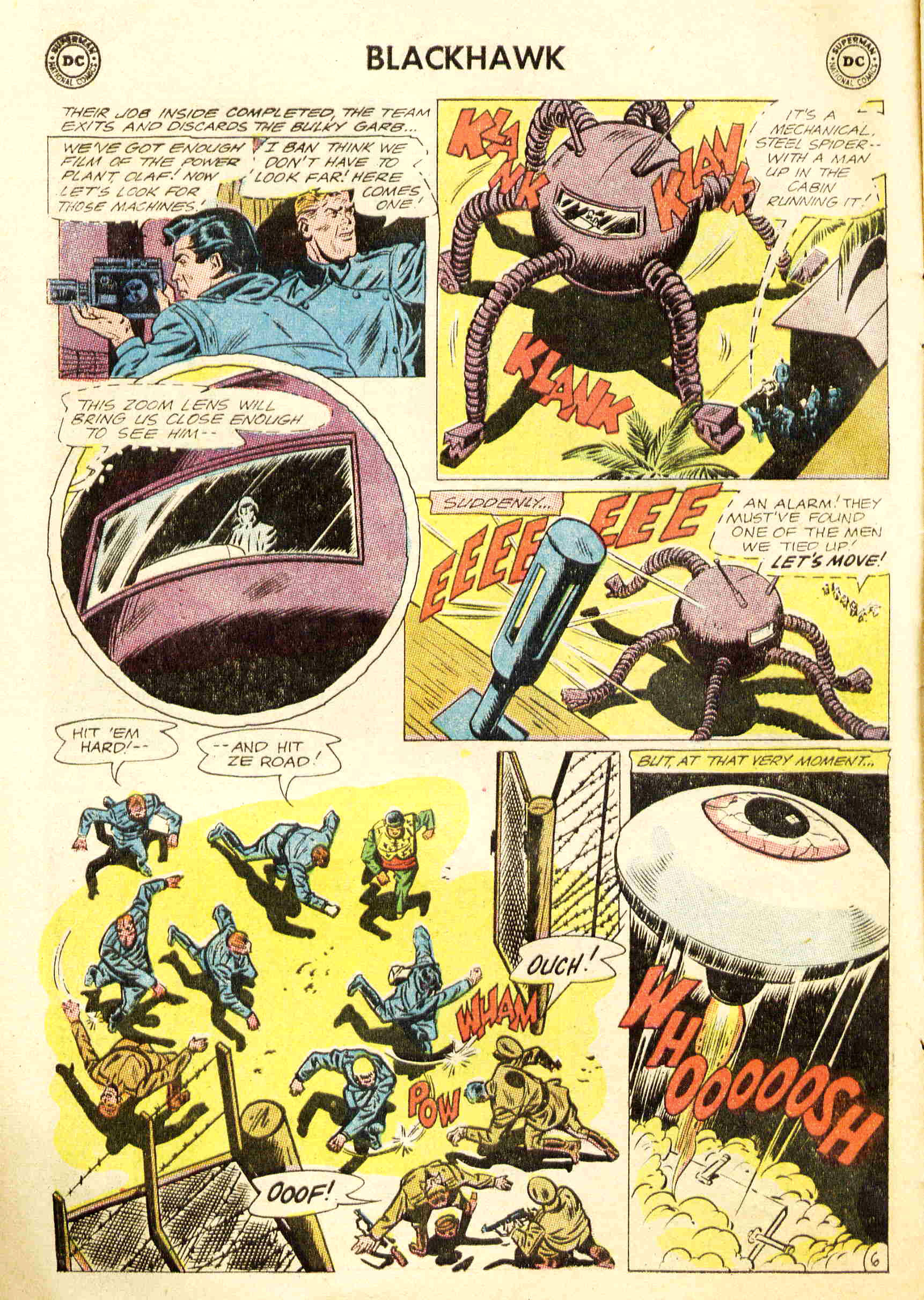 Read online Blackhawk (1957) comic -  Issue #196 - 7