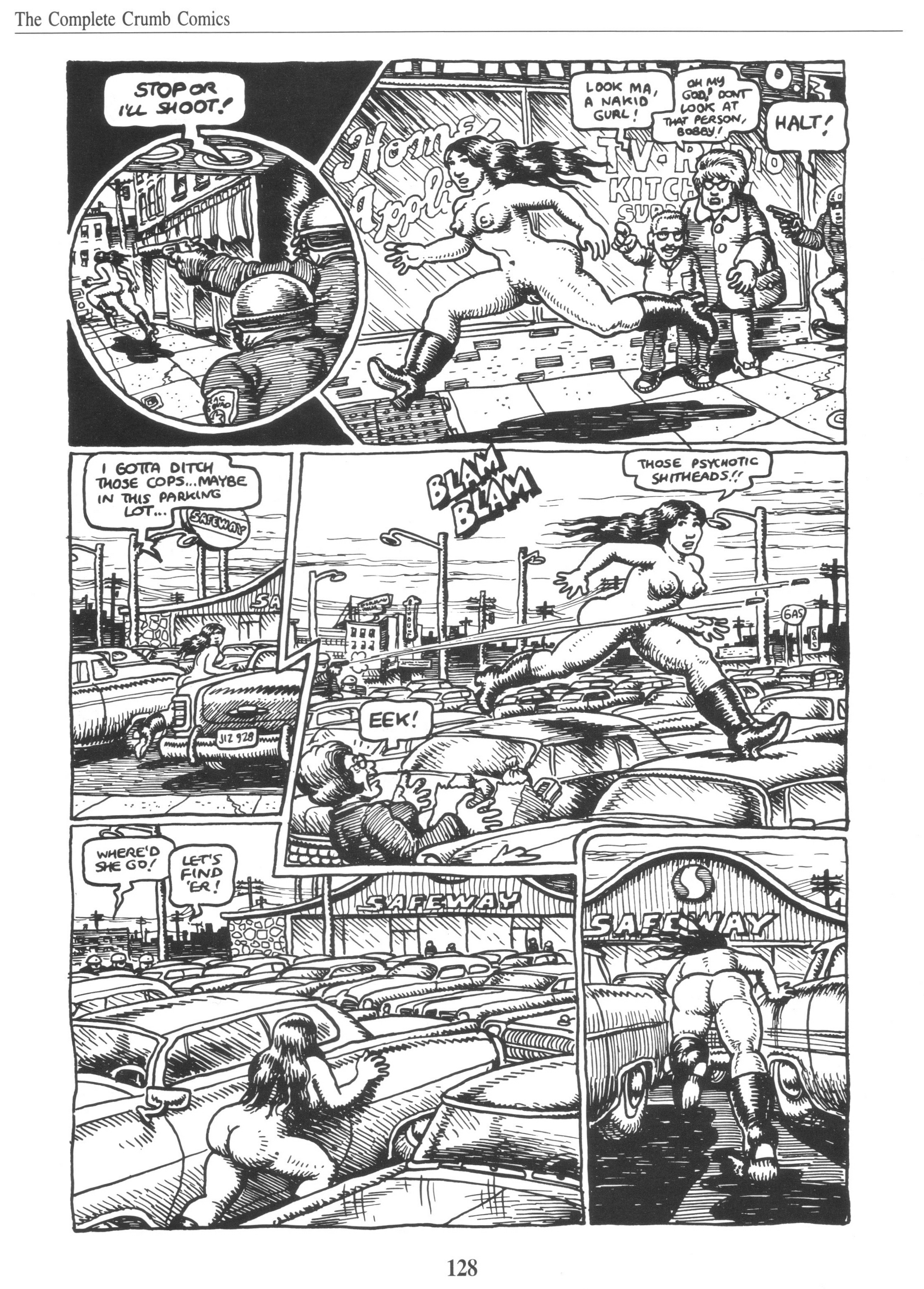 Read online The Complete Crumb Comics comic -  Issue # TPB 6 - 138