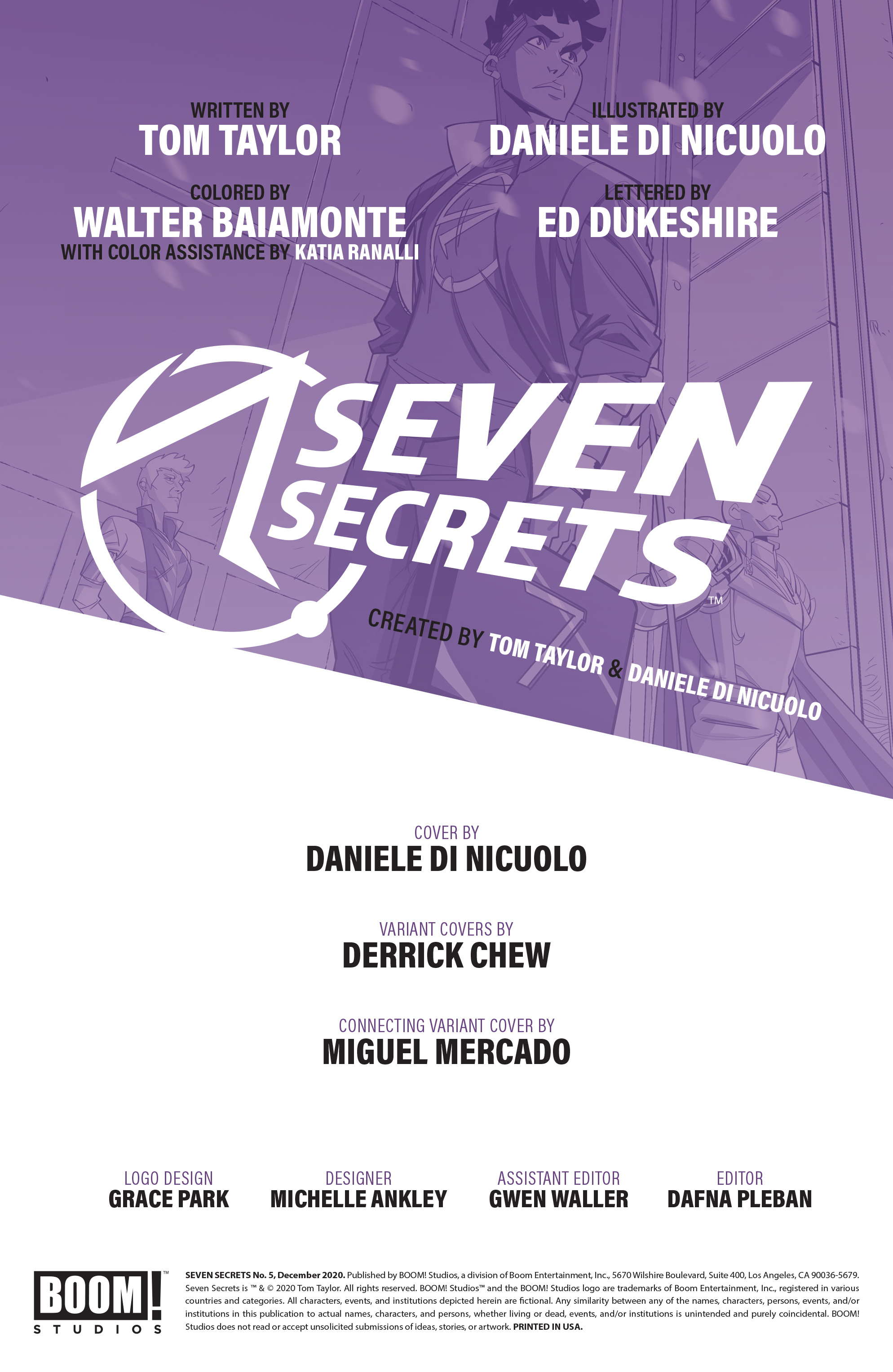 Read online Seven Secrets comic -  Issue #5 - 2