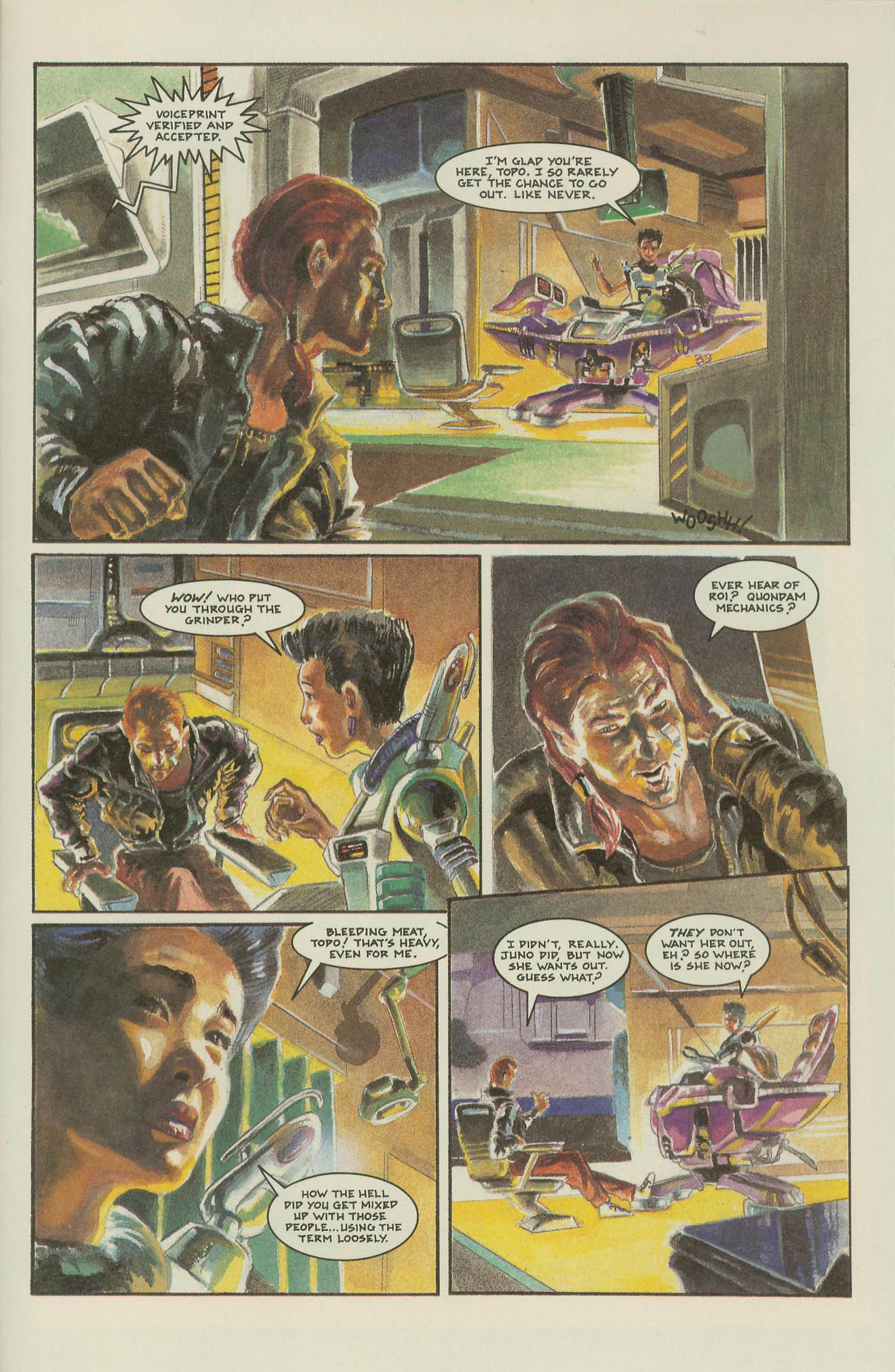 Read online Cyberpunk (1989) comic -  Issue #1 - 19