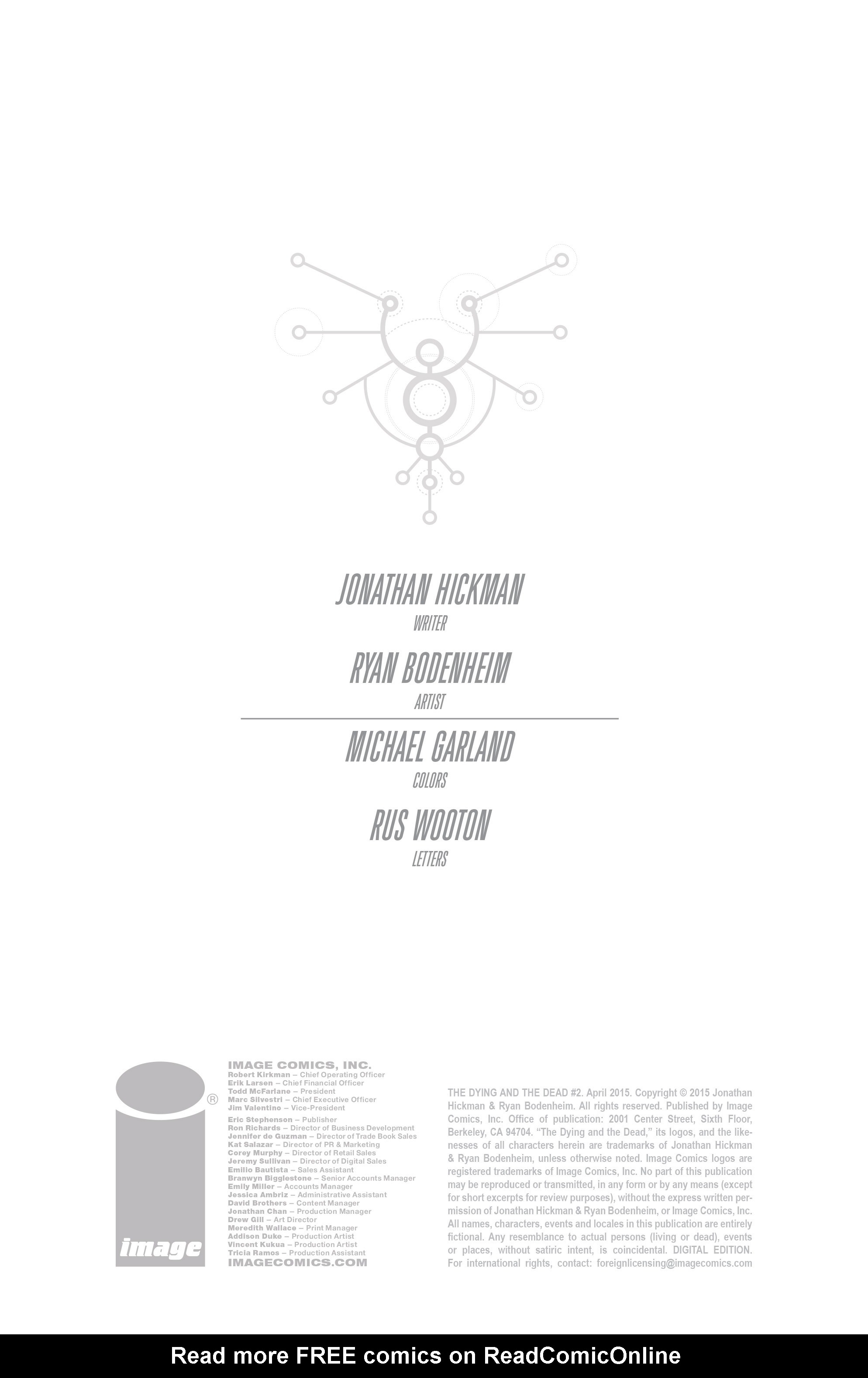 Read online The Dying and the Dead comic -  Issue #2 - 2