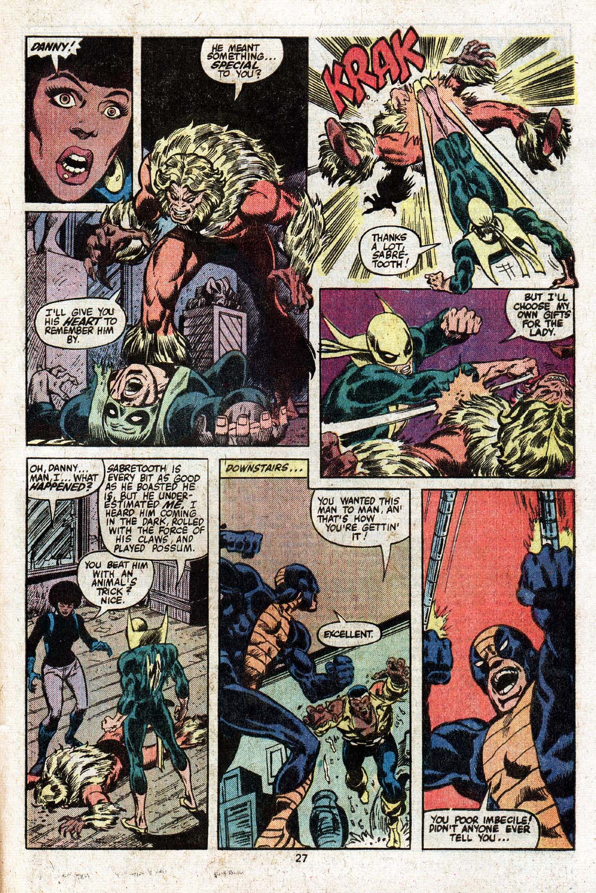 Read online Power Man and Iron Fist (1978) comic -  Issue #66 - 26