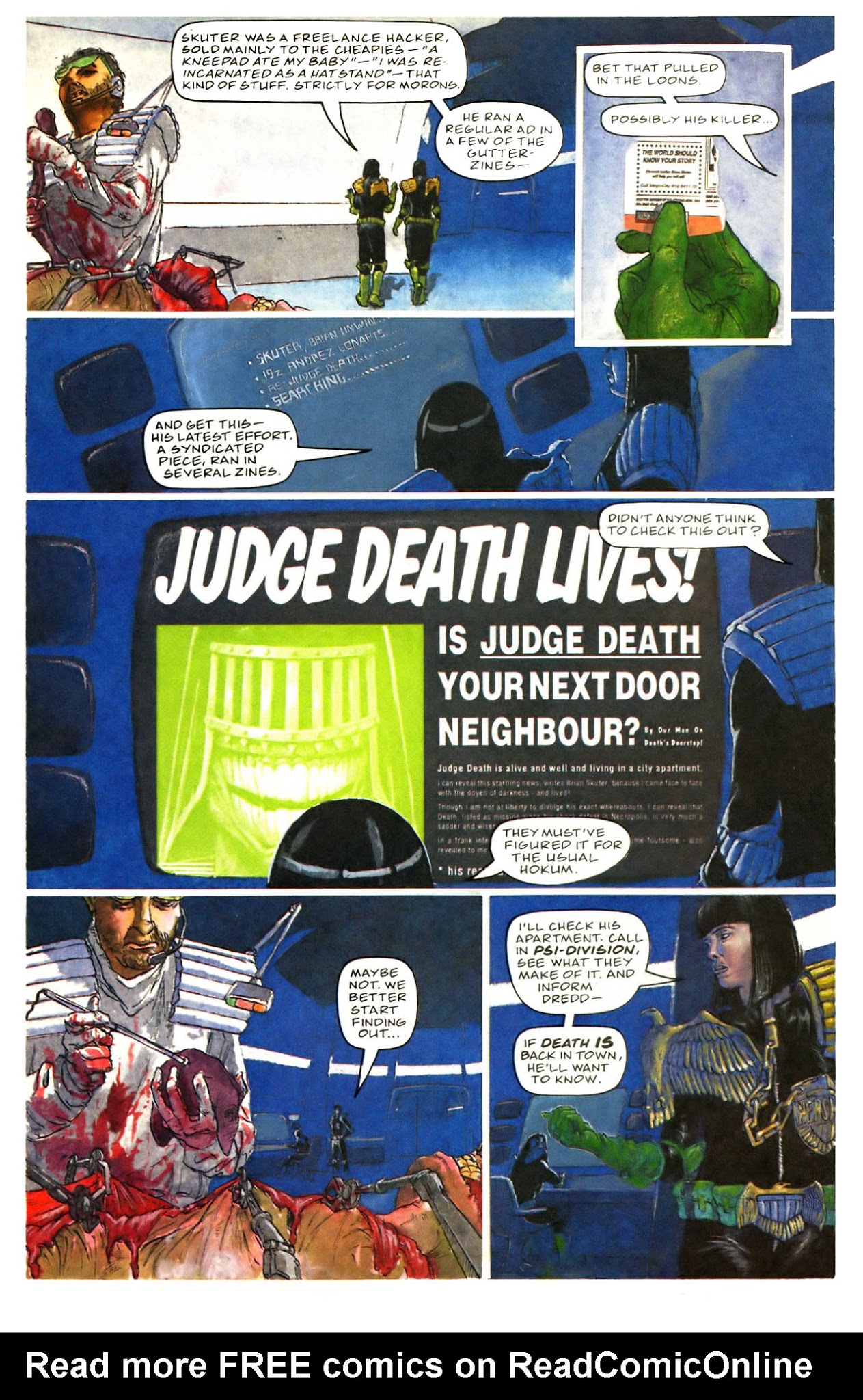 Read online Judge Dredd: The Megazine comic -  Issue #4 - 21