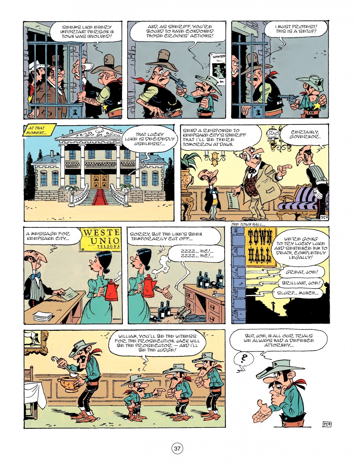 Read online A Lucky Luke Adventure comic -  Issue #49 - 37