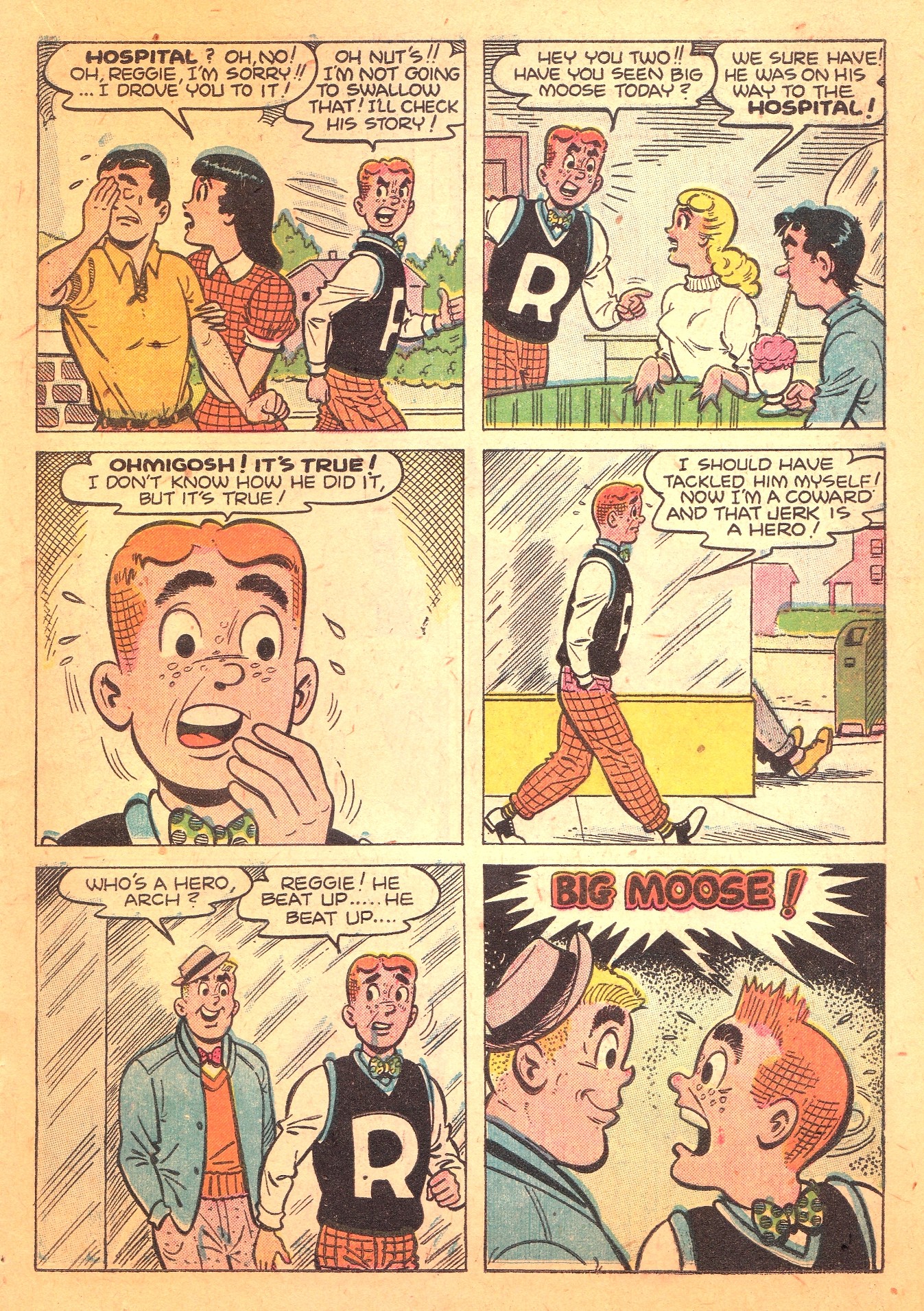 Read online Archie's Rival Reggie comic -  Issue #10 - 19